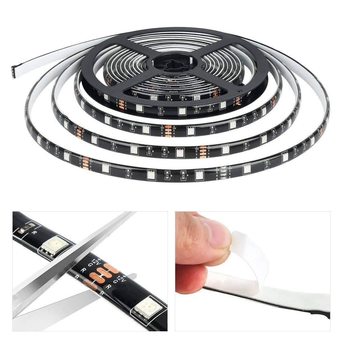 Miheal Wifi Led Strip Light Kit, 32.8Ft 300 Leds, Waterproof Smd 5050, Compatible With Android/Ios/Alexa, Model Zj-Bwcg
