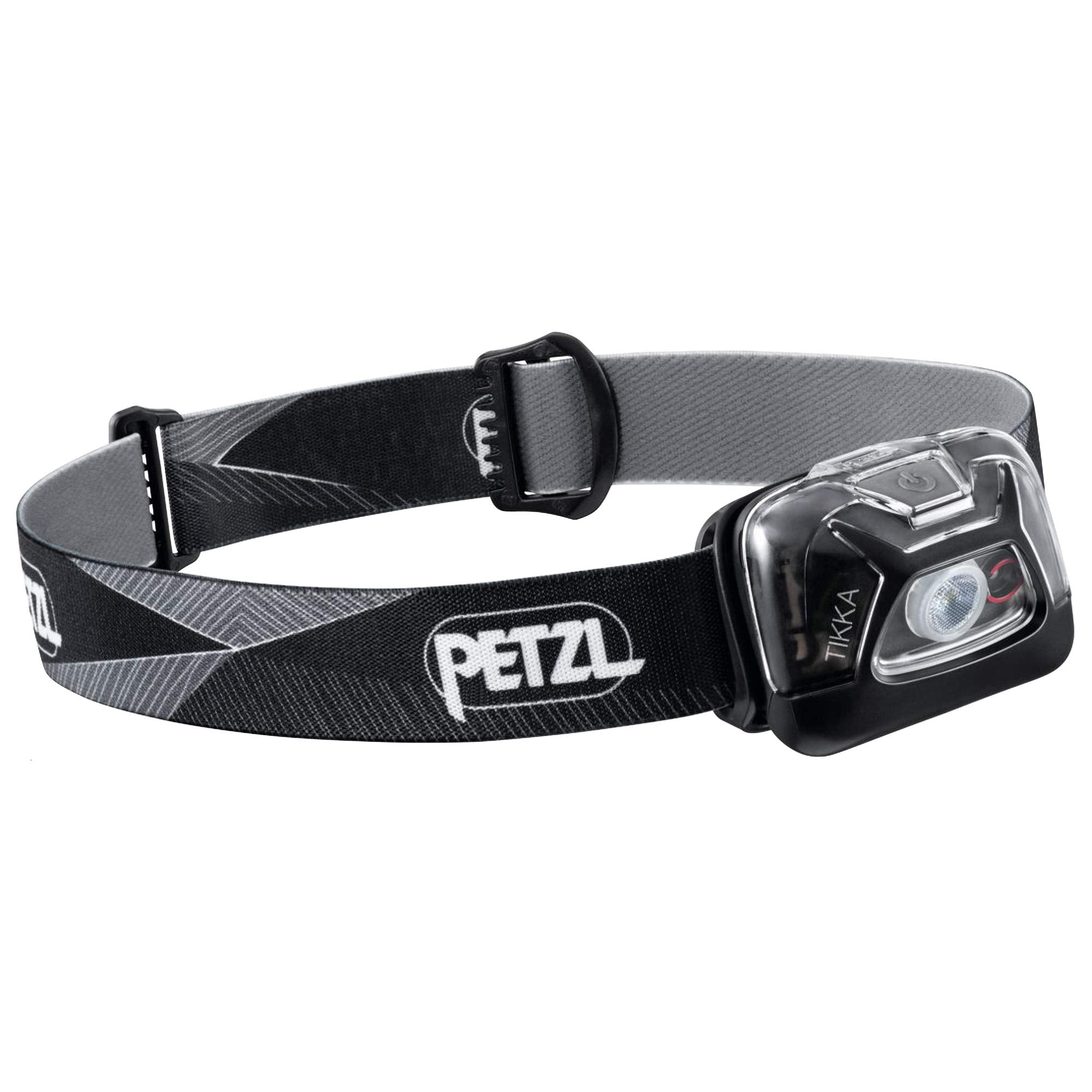 PETZL Tikka Headlamp - Compact, Lightweight 300 Lumen Headlamp for Proximity Lighting for Hiking, Climbing, and Camping - Black