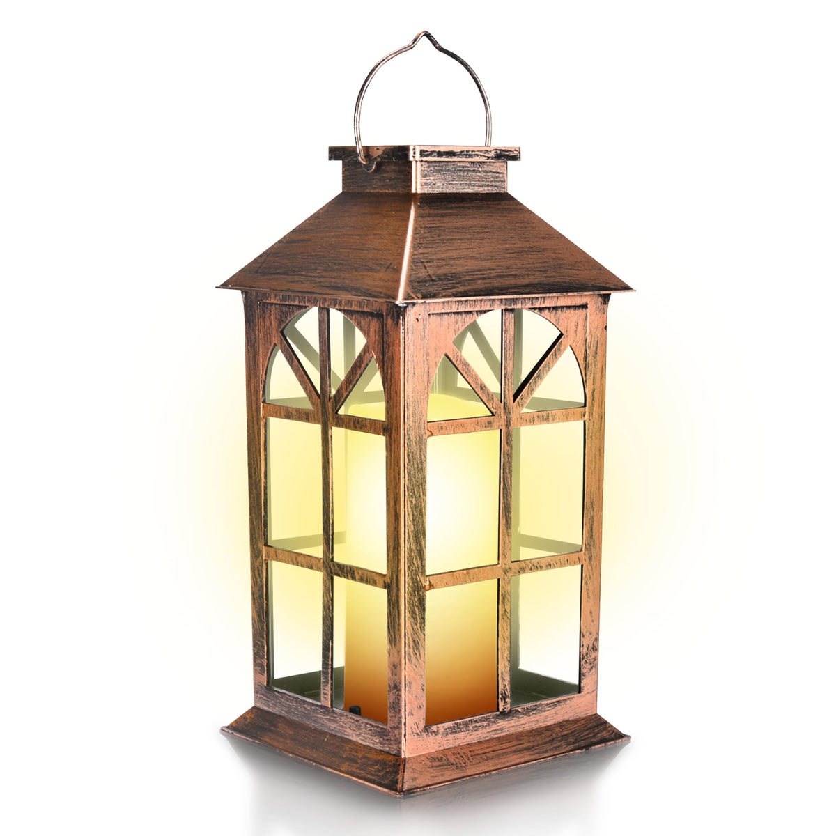 SteadyDoggie Solar Lanterns Outdoor Waterproof - Decorative Hanging Patio Lights and Table Lamp - Illuminated Smart and No Cord 