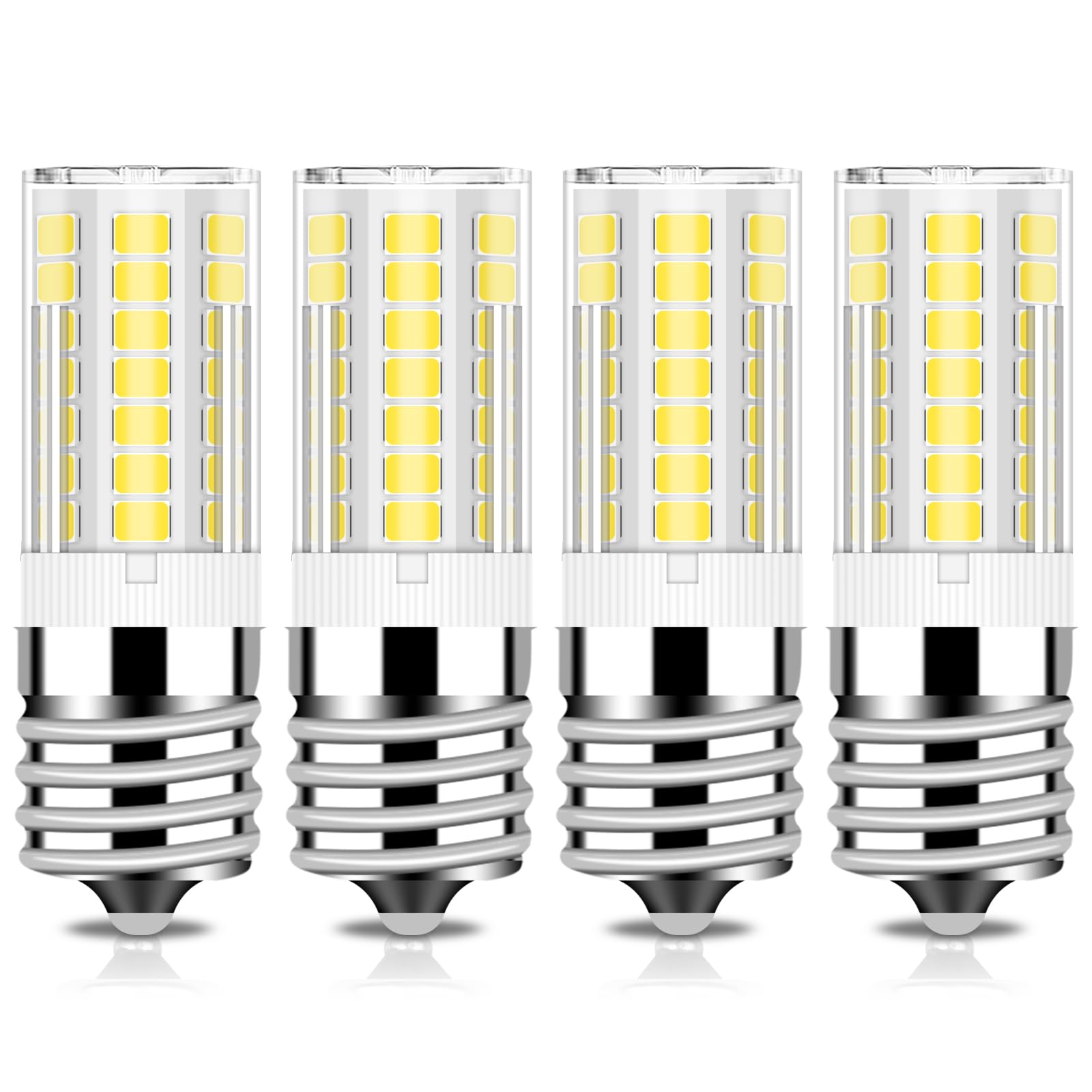 TZHILAN 5304517886 KEI D28x kel 2816x Refrigerator Bulb 3.5W E17 Led Freezer Light Bulb Replacement, 5304522314 Daylight White 5