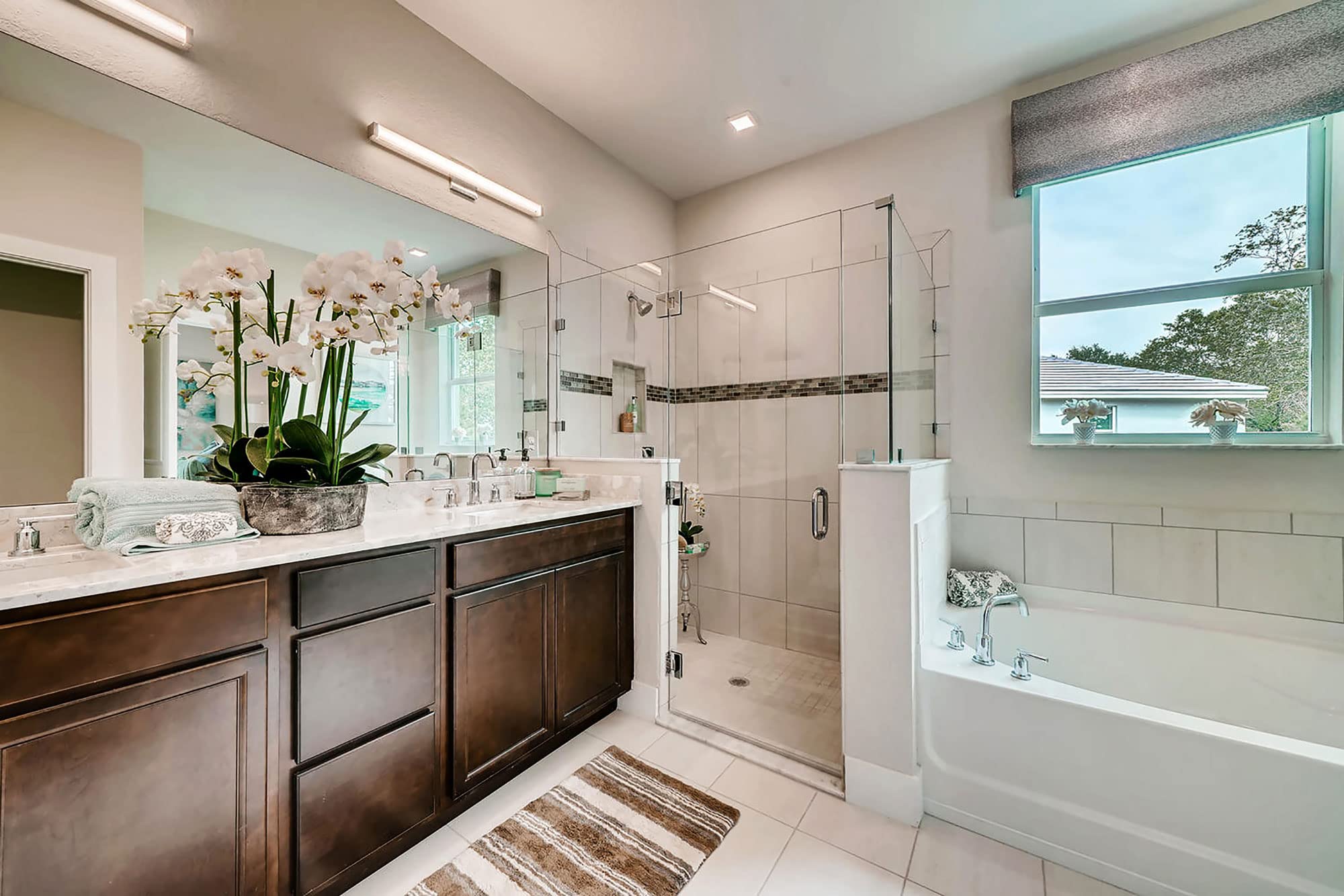 Maxim 52008Sn Spec Collection 48 Inch Dimmable Led Bathroom Vanity Light I 3000K I Satin Nickel I Modern Contemporary Light Fixt