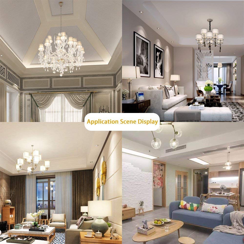 Zhenming 110V- 130V G4 Led Bulb Dimmable Cool White 6000K (Not Low Voltage 12V) 3W 20W 30W Halogen Equivalent Bi-Pin Base Lamp (