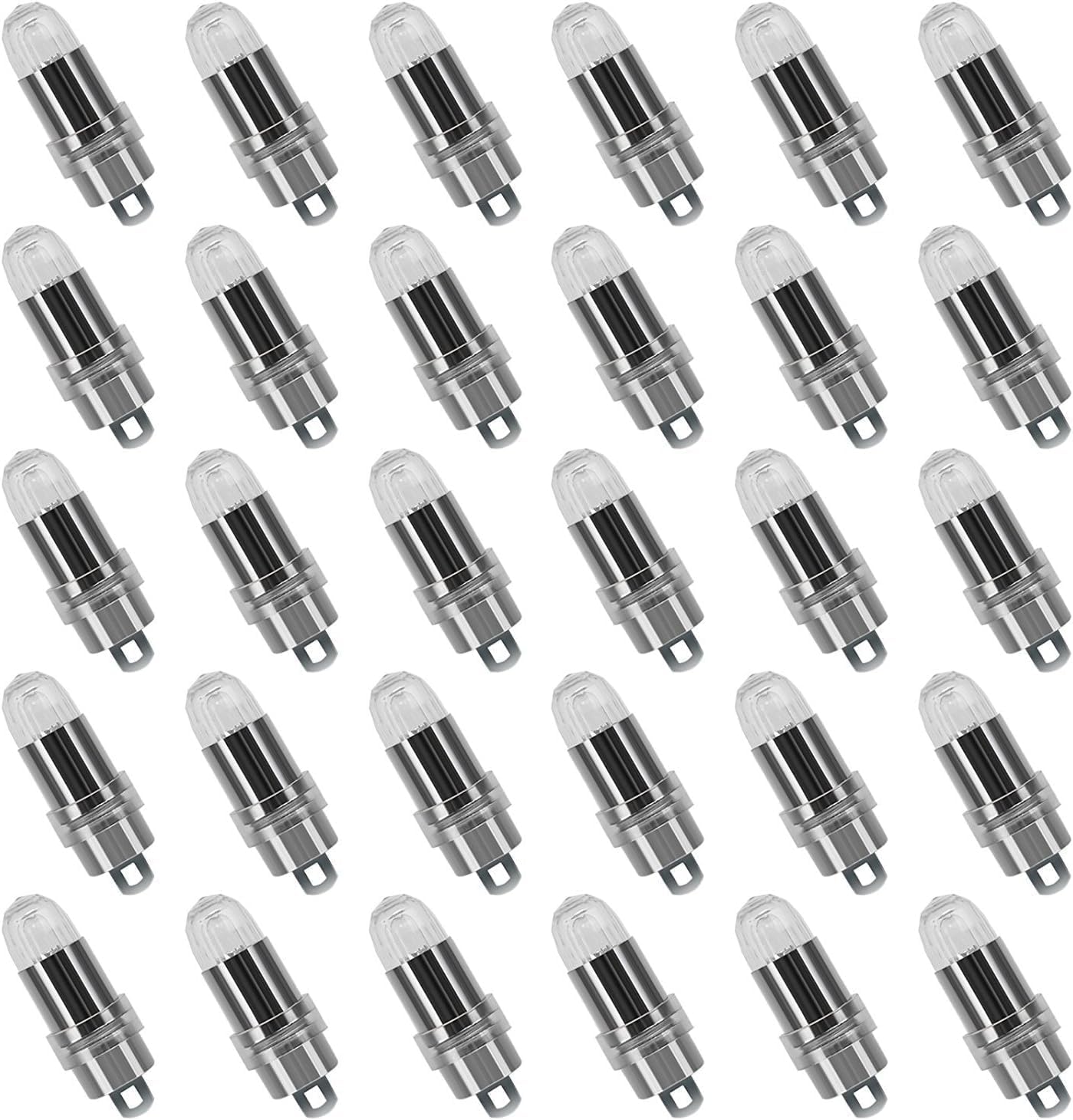 LIHAO 30x Battery Operated LED Party Lights, Waterproof, Warm White, Model L370