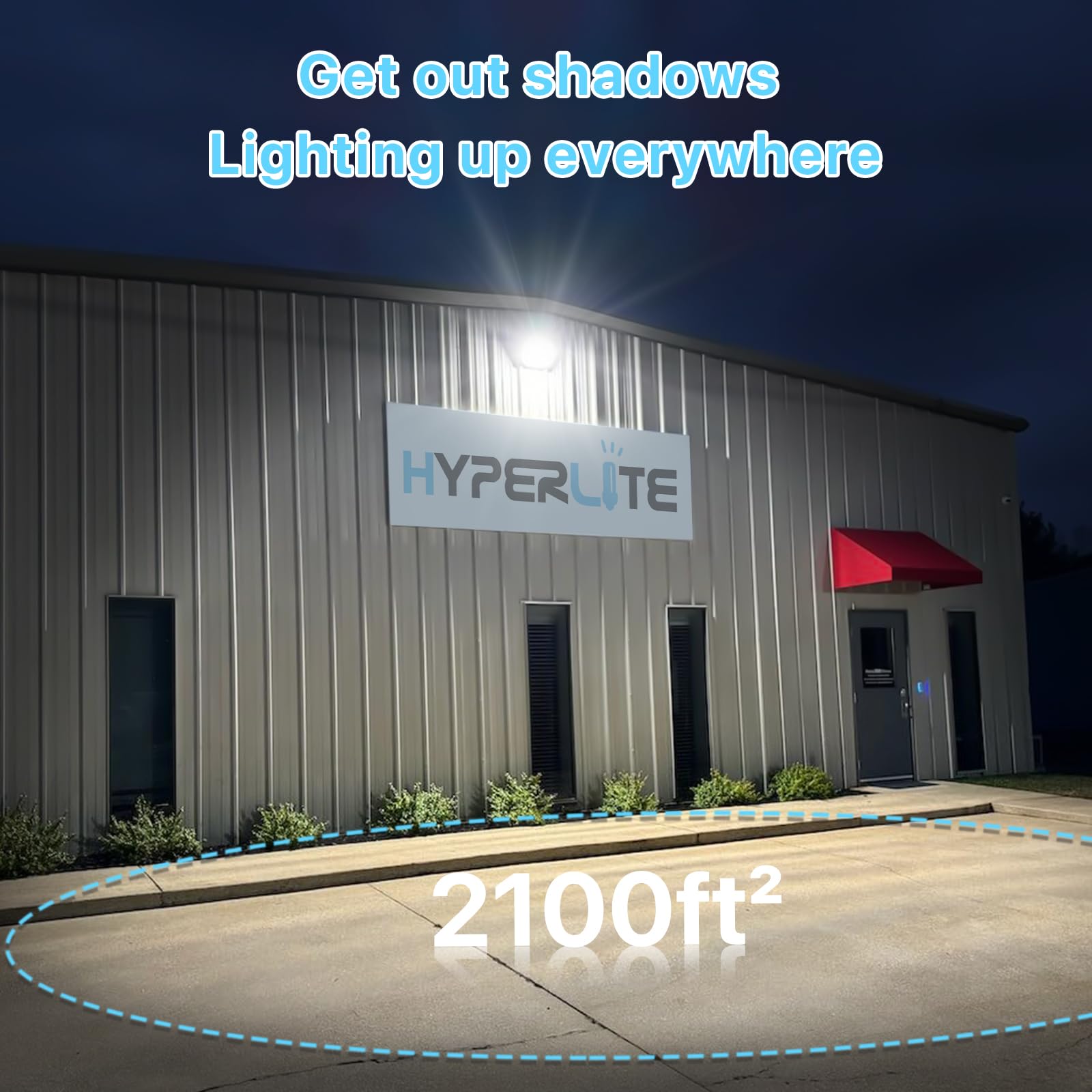 Hyperlite Led Wall Pack Light: 120W Glass Lens Led Wall Packs Outside Lighting - 18000Lm Flood Lights Outdoor With Photocell 4 Packs For Area Parking Lot Driveway Ul Listed