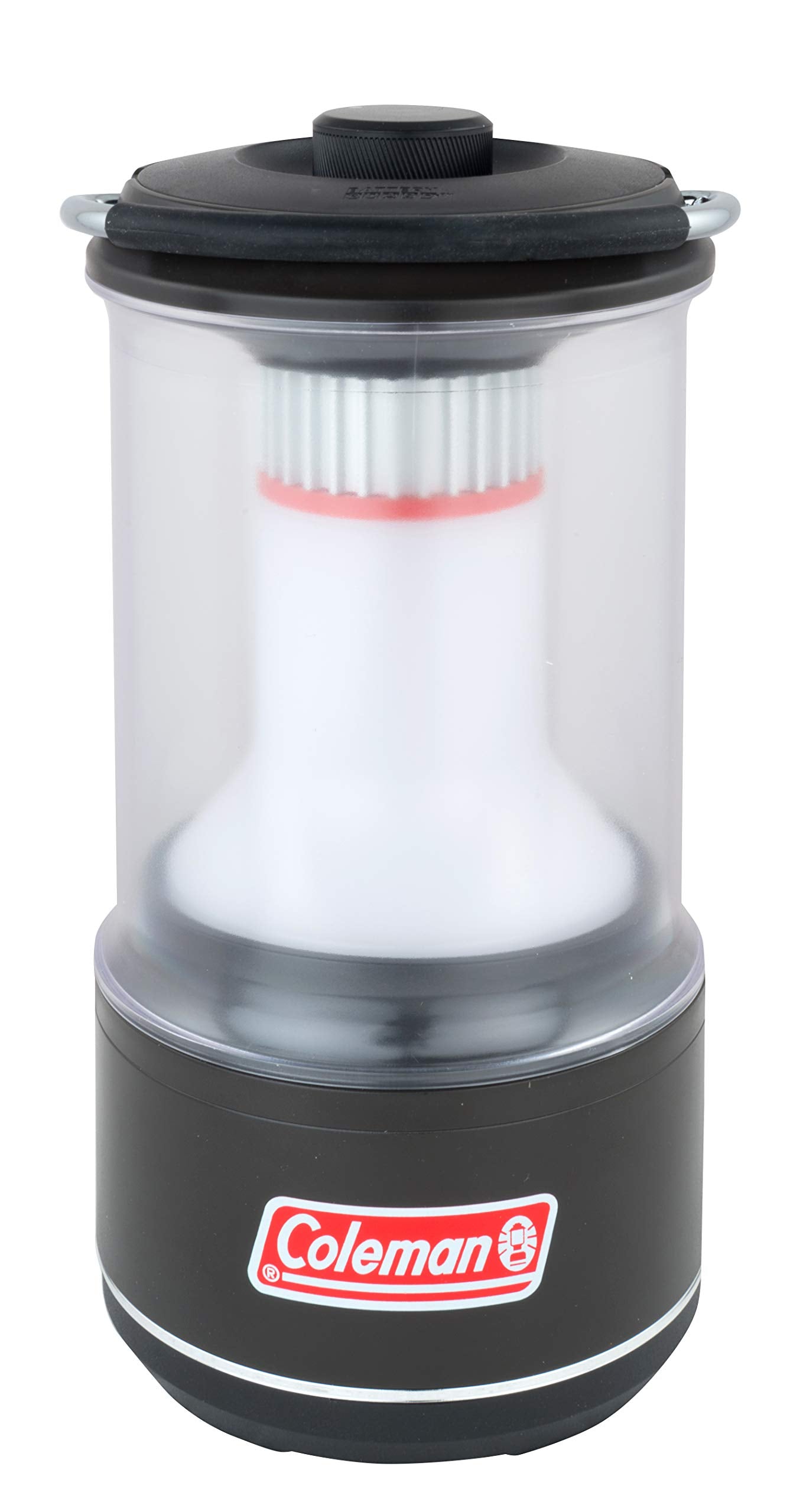Coleman LED Lantern Batteryguard 800 Lumens, Super Bright High Power Cree Led Lamp, Portable Camping Light Lantern - Black, Smal