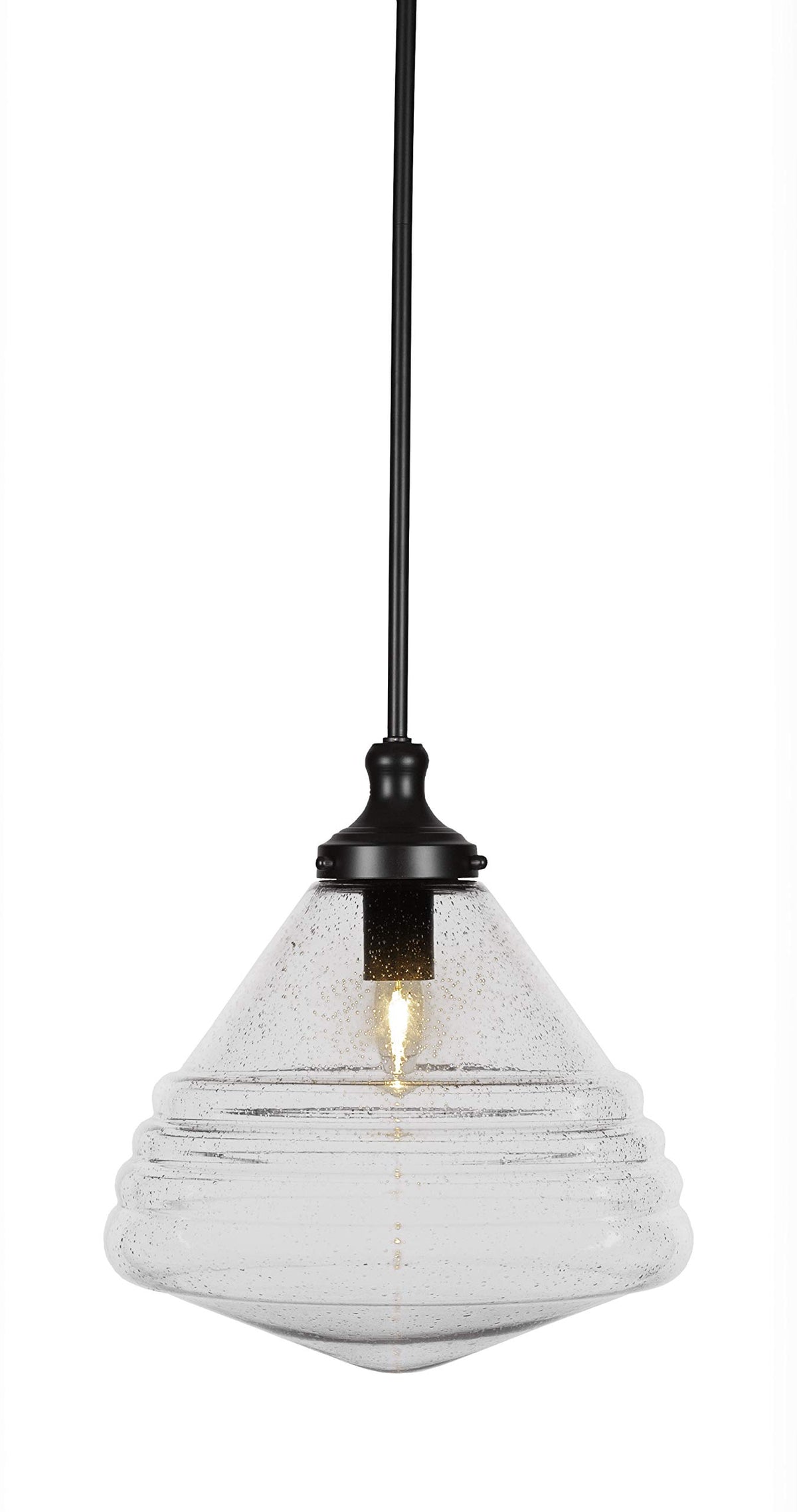 Juno 1 Light Pendant in Matte Black (78-MB-4730)