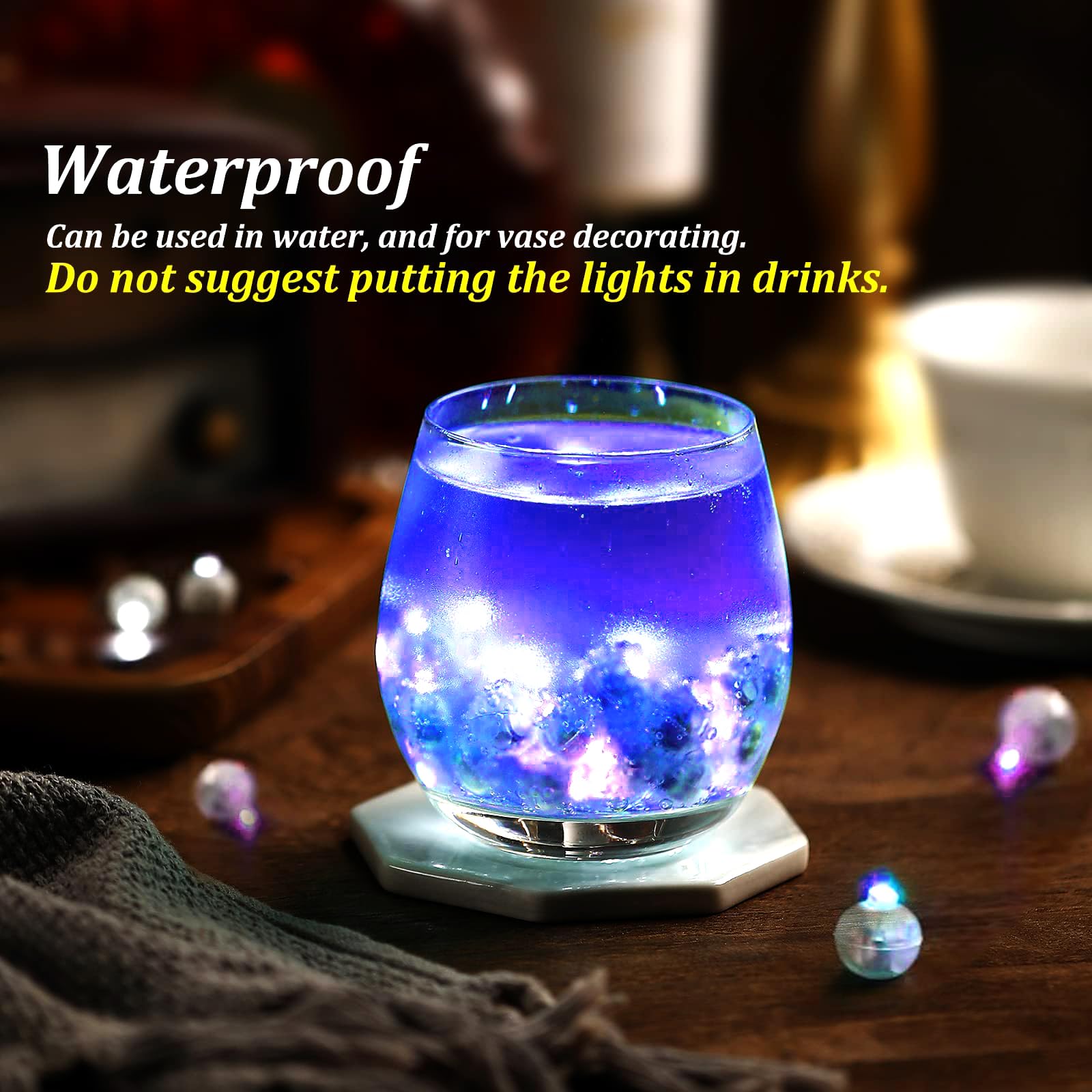Aogist 50 Pcs Led Purple Balloon Light, Round Led Mini Led Lights For Paper Lantern Balloon Indoor Outdoor Party Event Fun, Birt