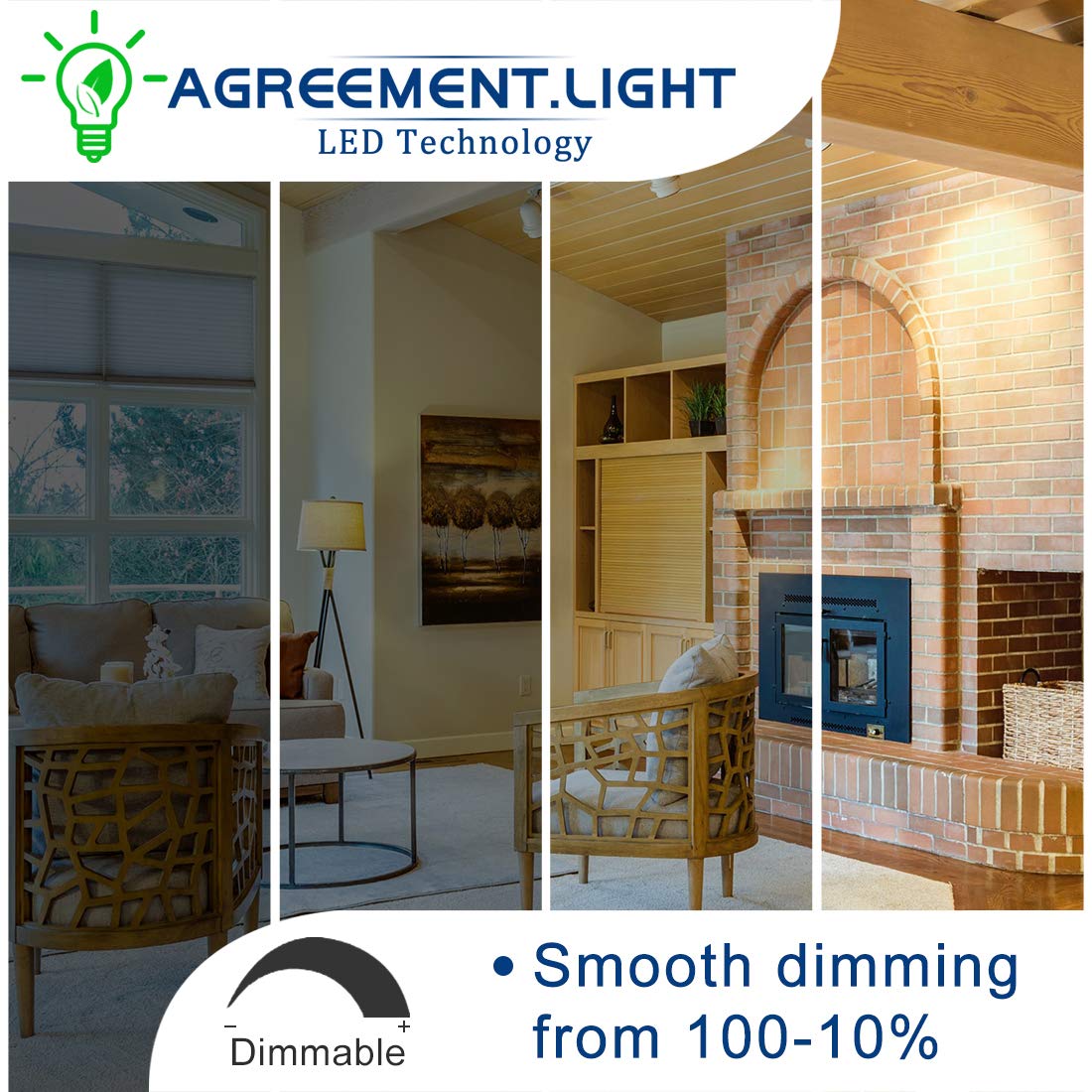 Led Gu10 Dimmable Led Replacement For Halogen Bulb - Mr16 Shape Gu10 Base For Accent, Recessed, Track Lighting, 120°Beam Angle, 3000K Soft Light Gu10 Flood Light Bulb,(6 Pack)