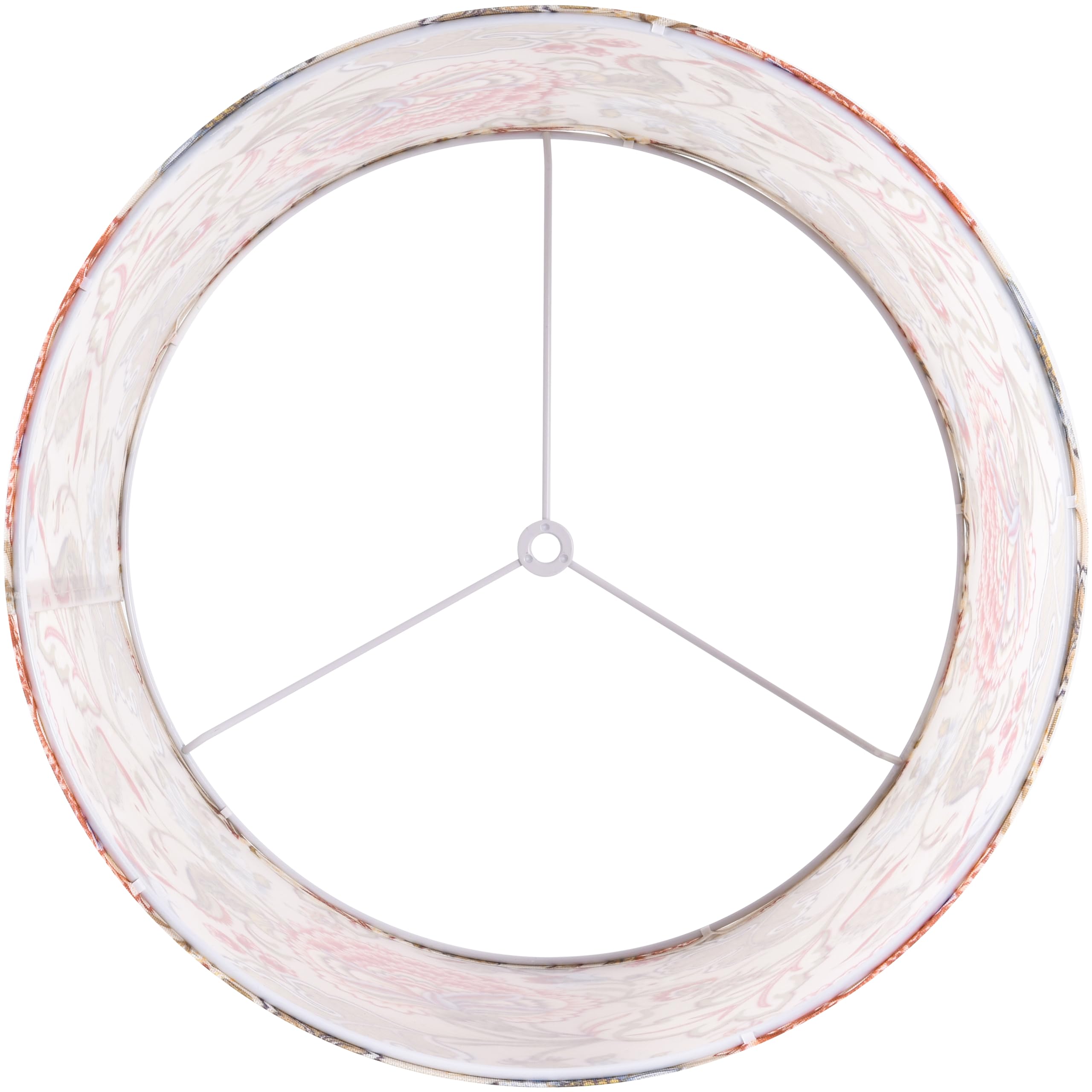 Go&So Set Of 2 Small Tall Lamp Shades  10 Top X 10 Bottom X 10 High Drum Lamp Shade Printing Flowers Plants -Lampshades For Floor Lamps Table Lamp  Modern Lamp Shade Replacement  Assembly Required