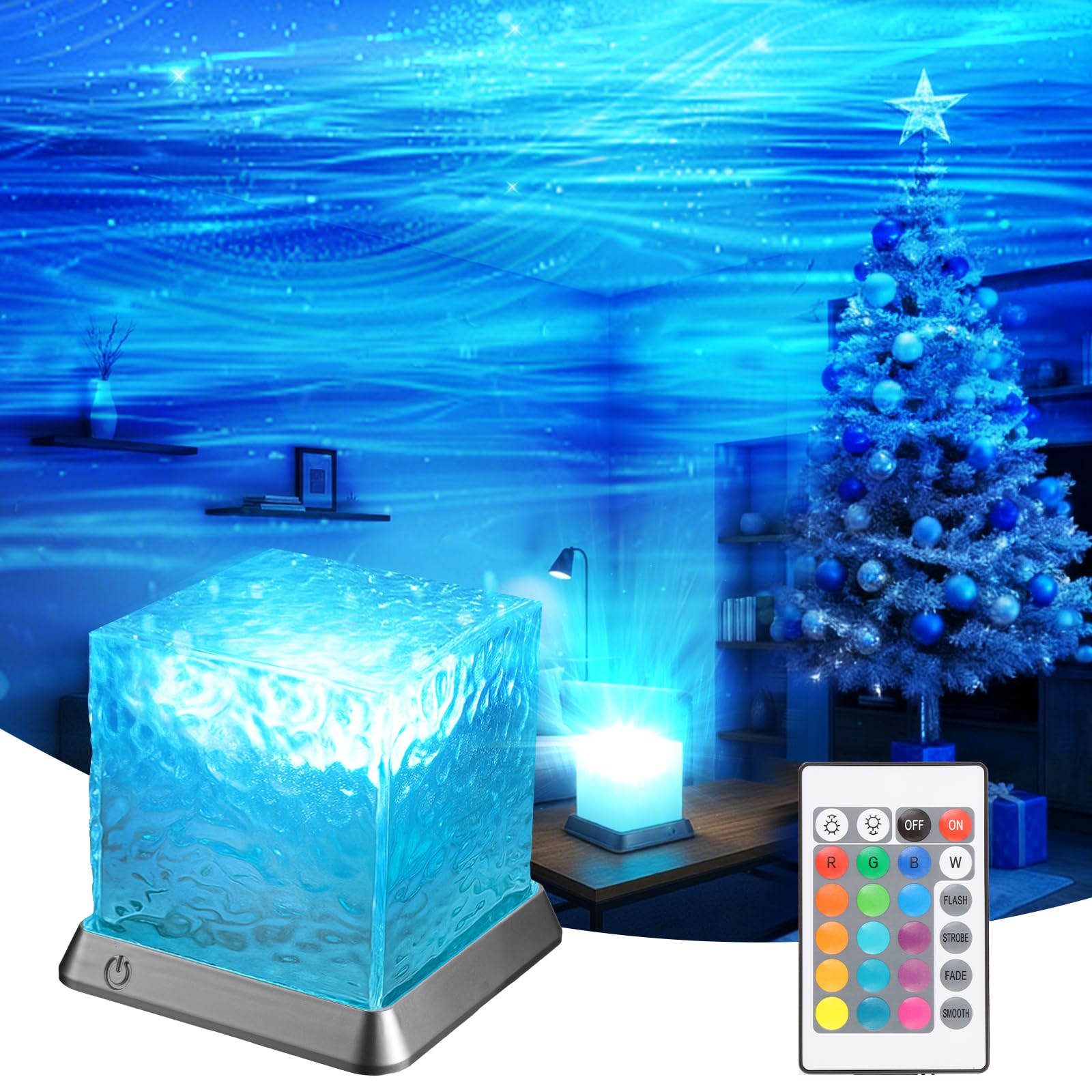 LETOUR Dinosaur Night Light for Kids, 3D Dinosaur Lamp LED Night Light with Pat, Touch & Remote Control 16 Colors RGB Dinosaur T
