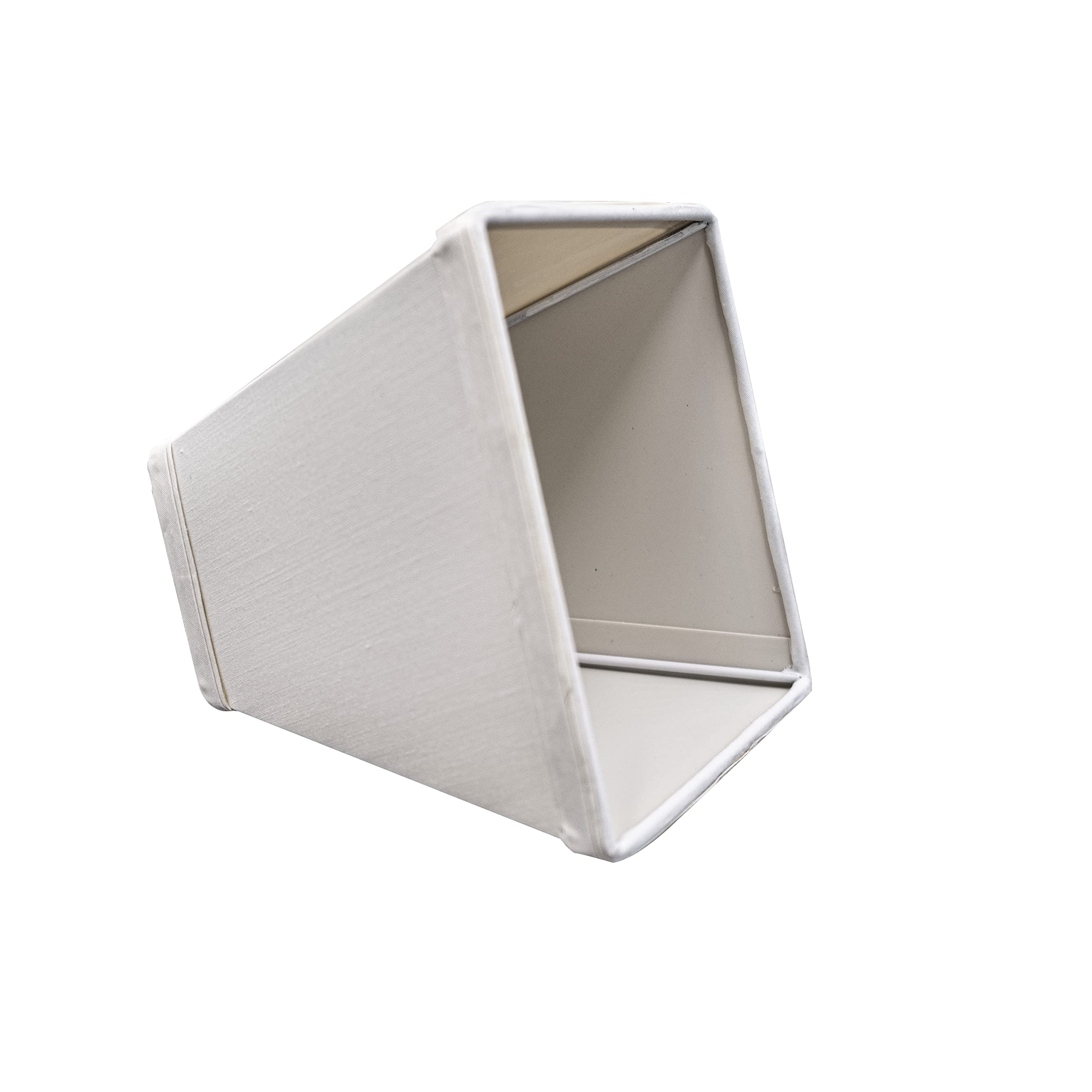 Upgradelights Ivory Silk 6 Inch Mission Chandelier Shade