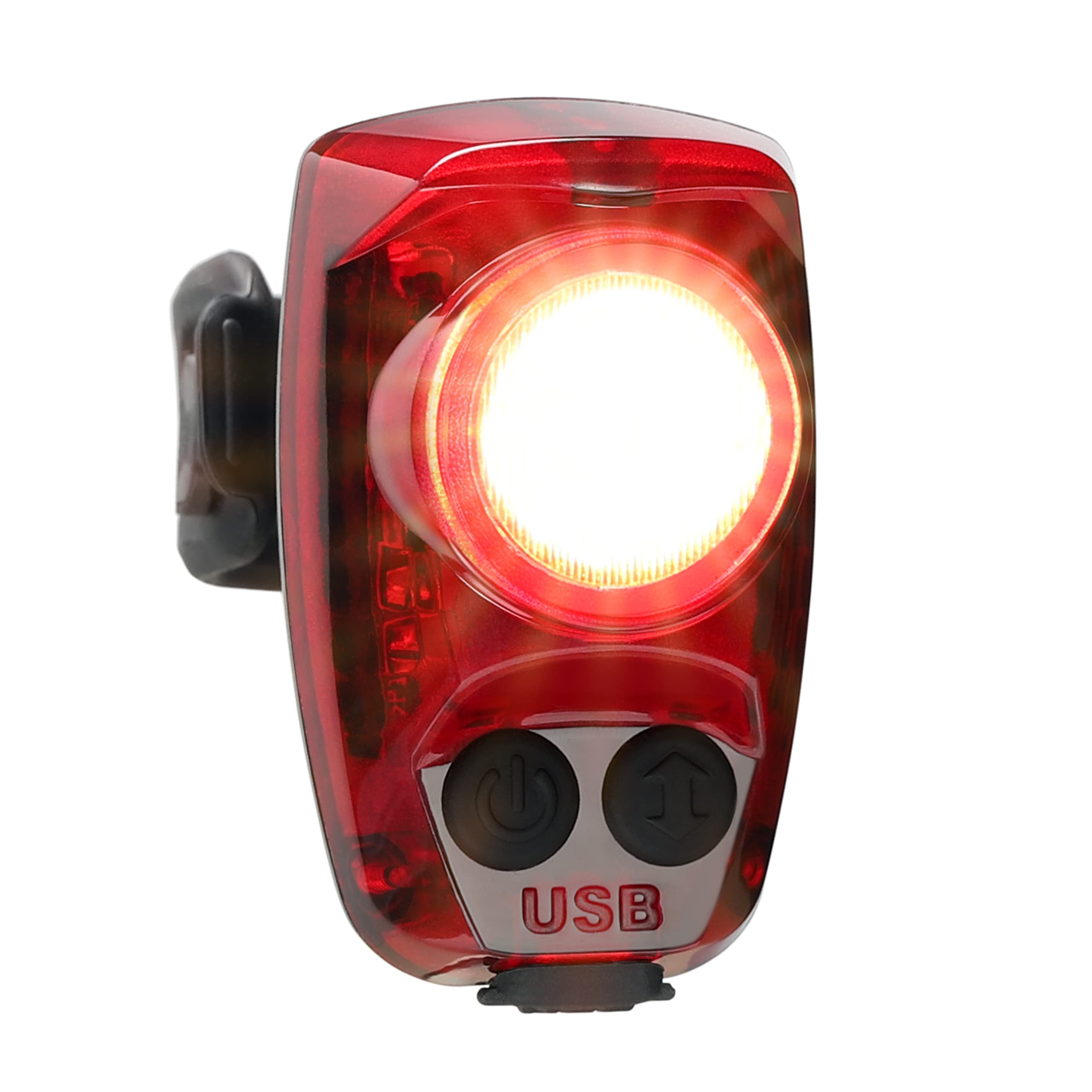 Cygolite Hotshot Pro– 200 Lumen Bike Tail Light [Flexible Mount Type]– 6 Night & Daytime Modes– User Adjustable Flash Speed- Compact Design– Ip64 Water Resistant– Usb Rechargeable–Great For Busy Roads