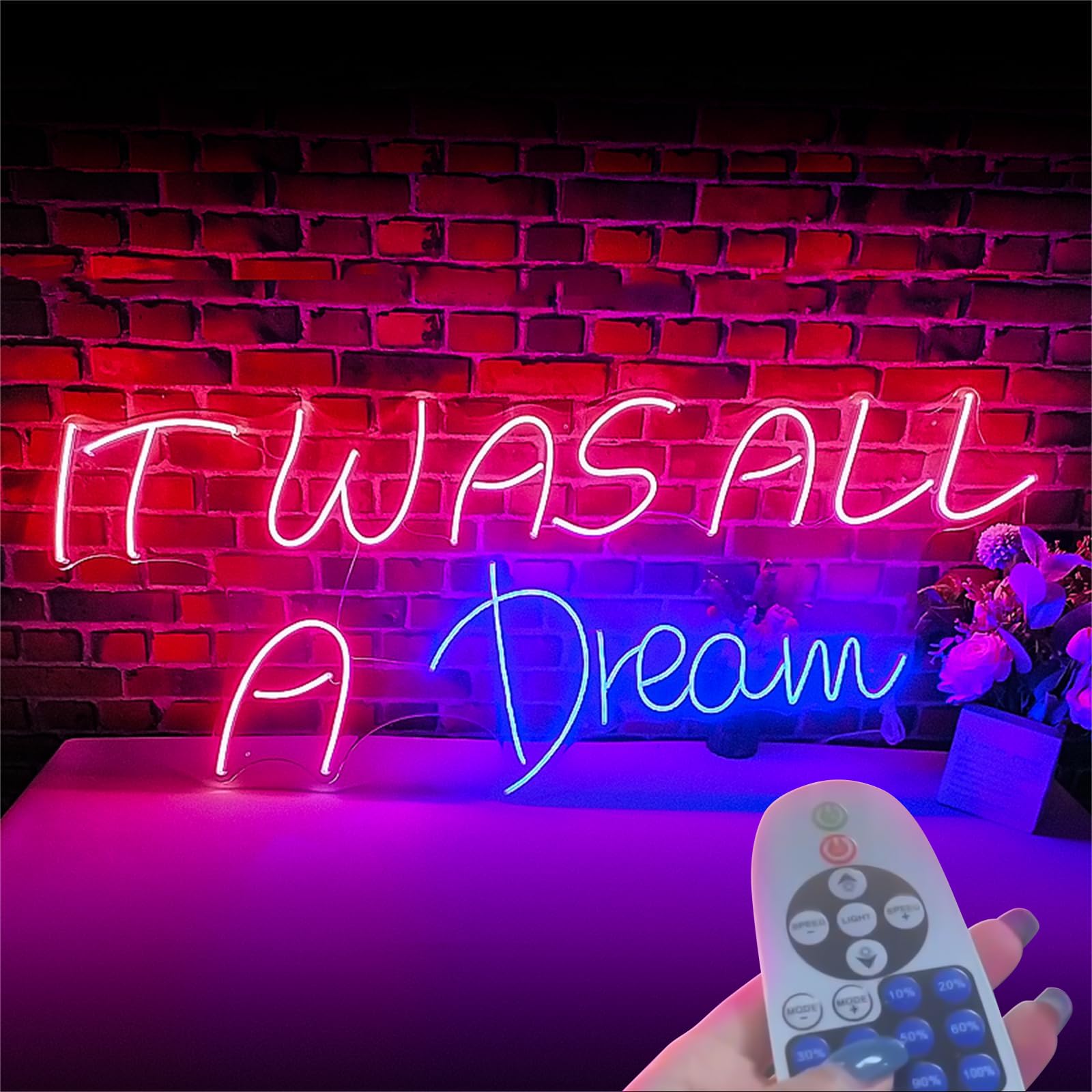 Custom Neon Sign For Wedding Birthday Party Holiday Billboard 30Inch 36Inch Large Customizable Name Sign For Wall Decor Light Box Home Bedroom Personalized Led Display Letters Customize Light Up Logo