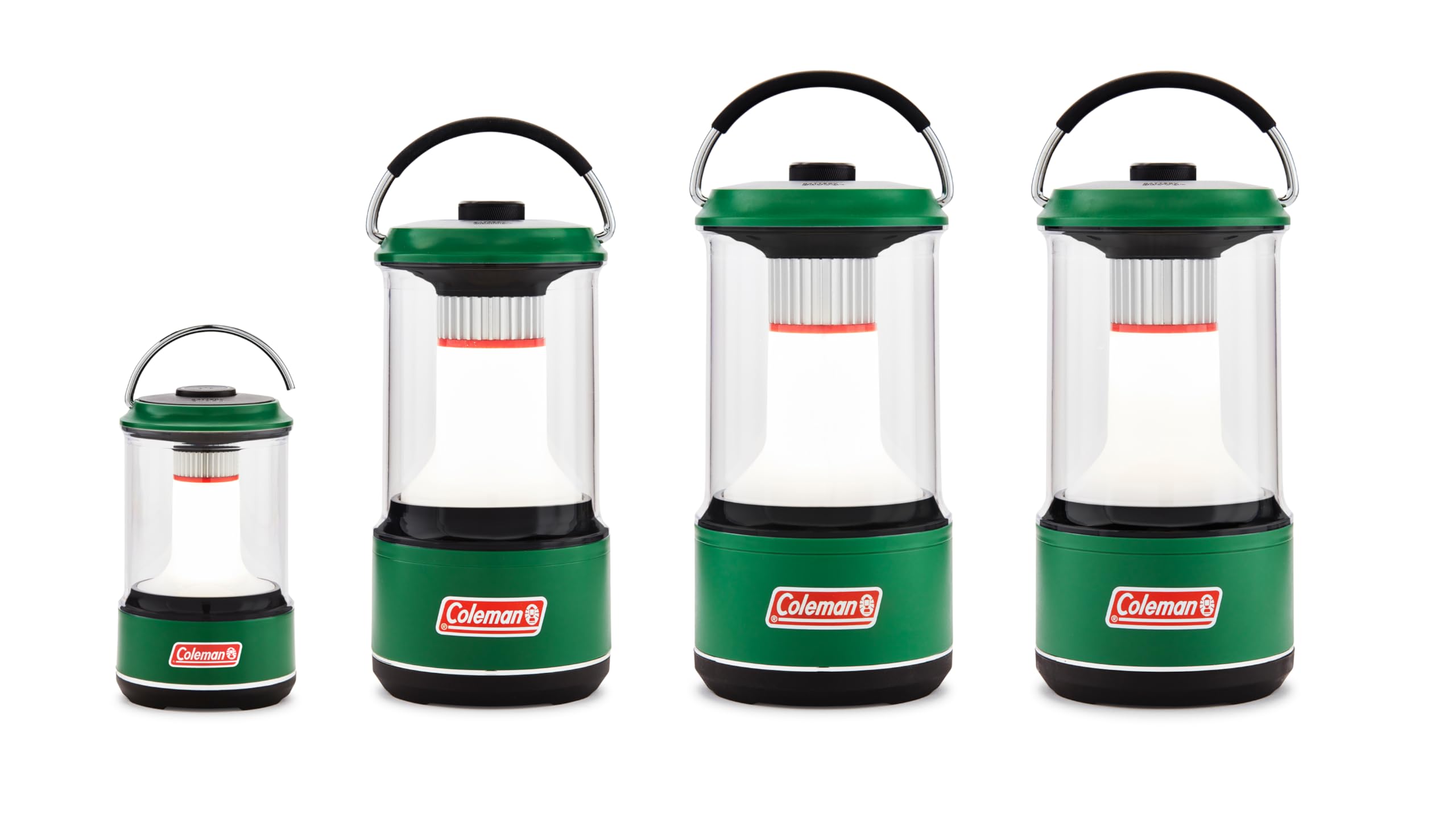 Coleman 600L BatteryGuard Lantern, One Size, Green, Model 2000032712, Multicolor