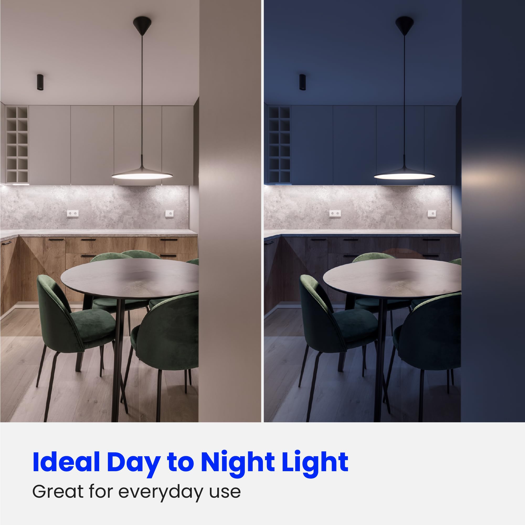 Feit Electric A19 Led Light Bulb, 100W Equivalent, 1500 Lumens, 3500K Neutral White, Non-Dimmable, E26 Base, Indoor/Outdoor, Gen