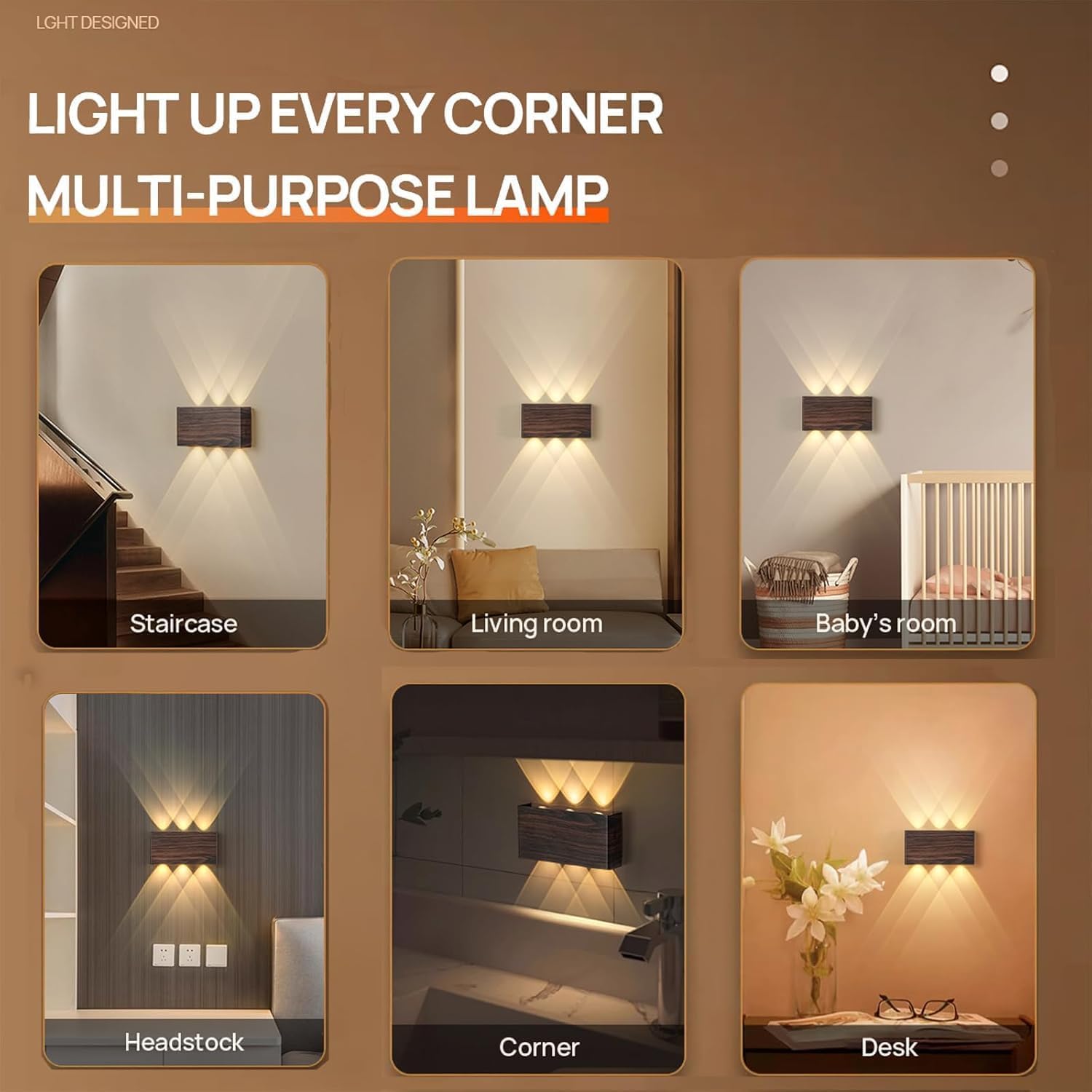 Shelprojsu LED Wall Sconce Set of 2, Rechargeable 5200mAh, Dimmable, Remote Control, Magnetic, White, Model WA807