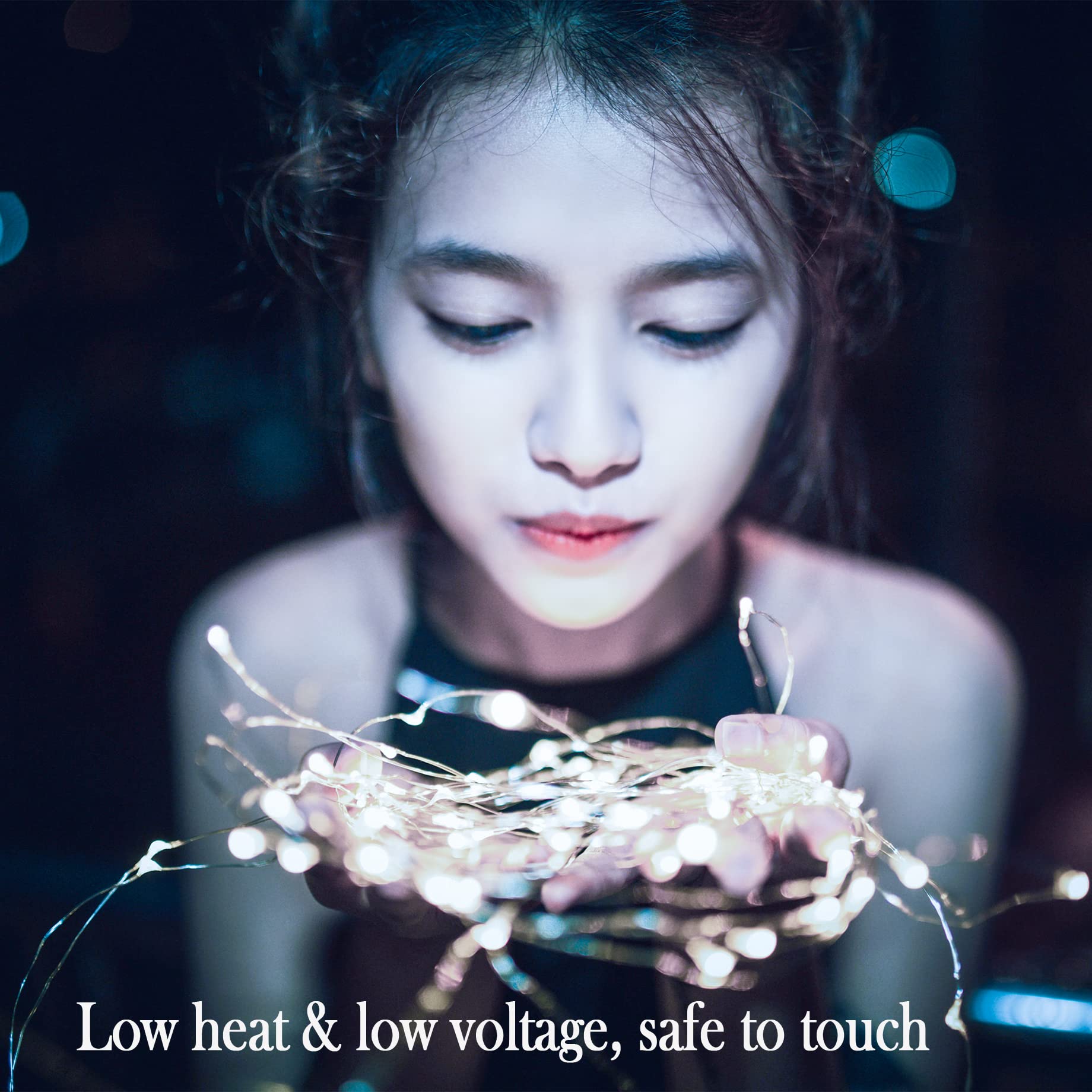 Twinkle Fairy Lights Battery Powered 3 Modes With Timer Firefly Lights 20 Led On 7.2Feet Silvery Copper Wire For Diy Wedding Party Christmas Halloween Centerpiece Decorations 15 Pack (Cool White)