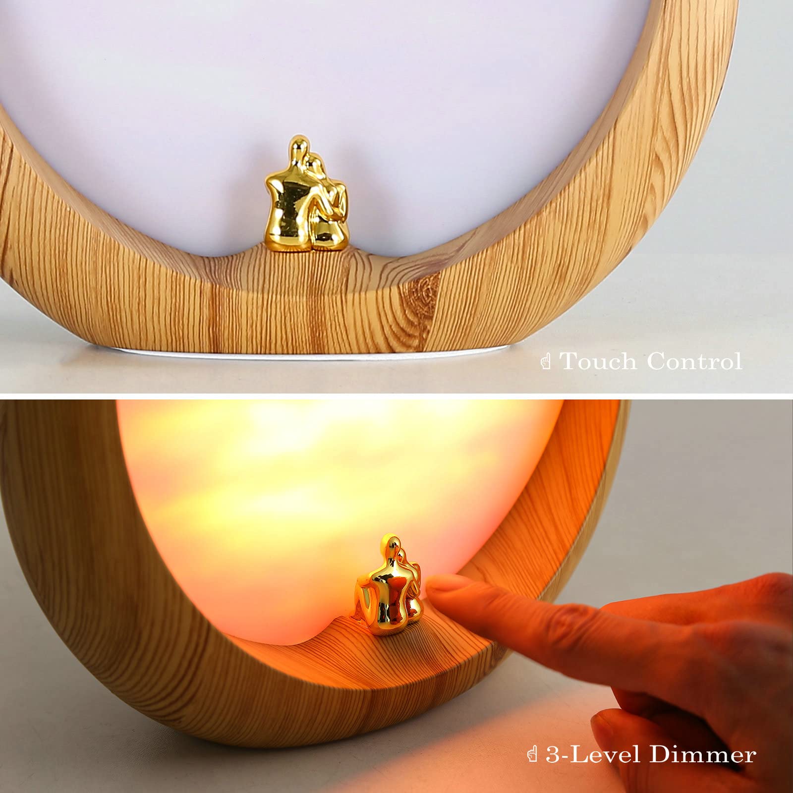 Mamre Sunset Glow Lamp - Anniversary & Wedding Gift, Centerpiece Table Decoration For Mom