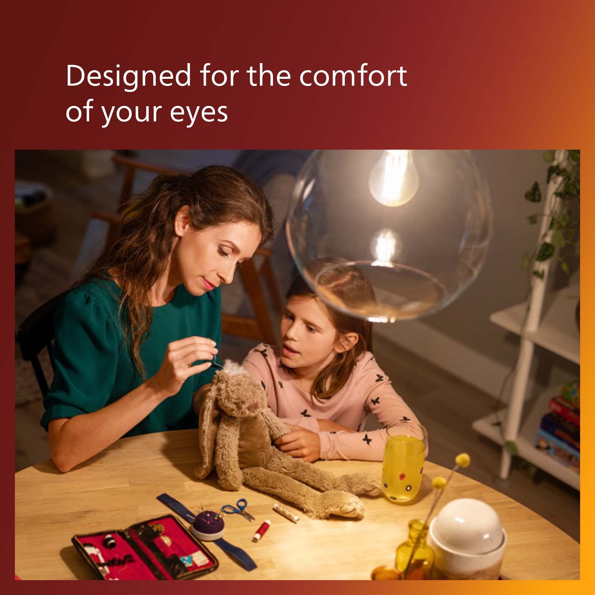 Philips LED Vintage ST19 Bulb 8.8W=75W Dimmable 700 Lumen 4 Pack Amber 2000K E26 Base