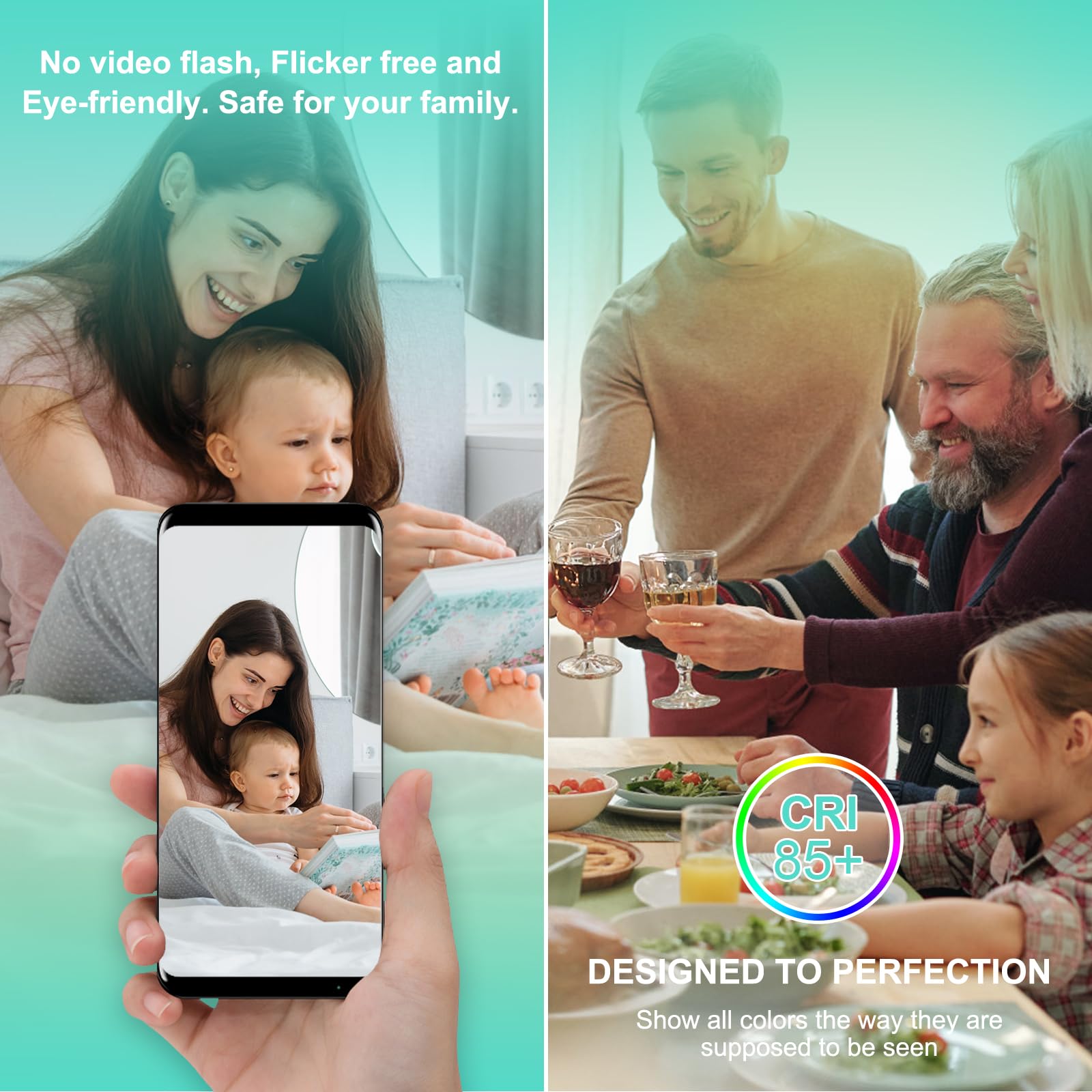 Hansang E12 Led Light Bulbs 5000K Bright Daylight, 60W Type B Light Bulb, Small Candelabra Base B11 Led Bulb For Chandelier, Cei