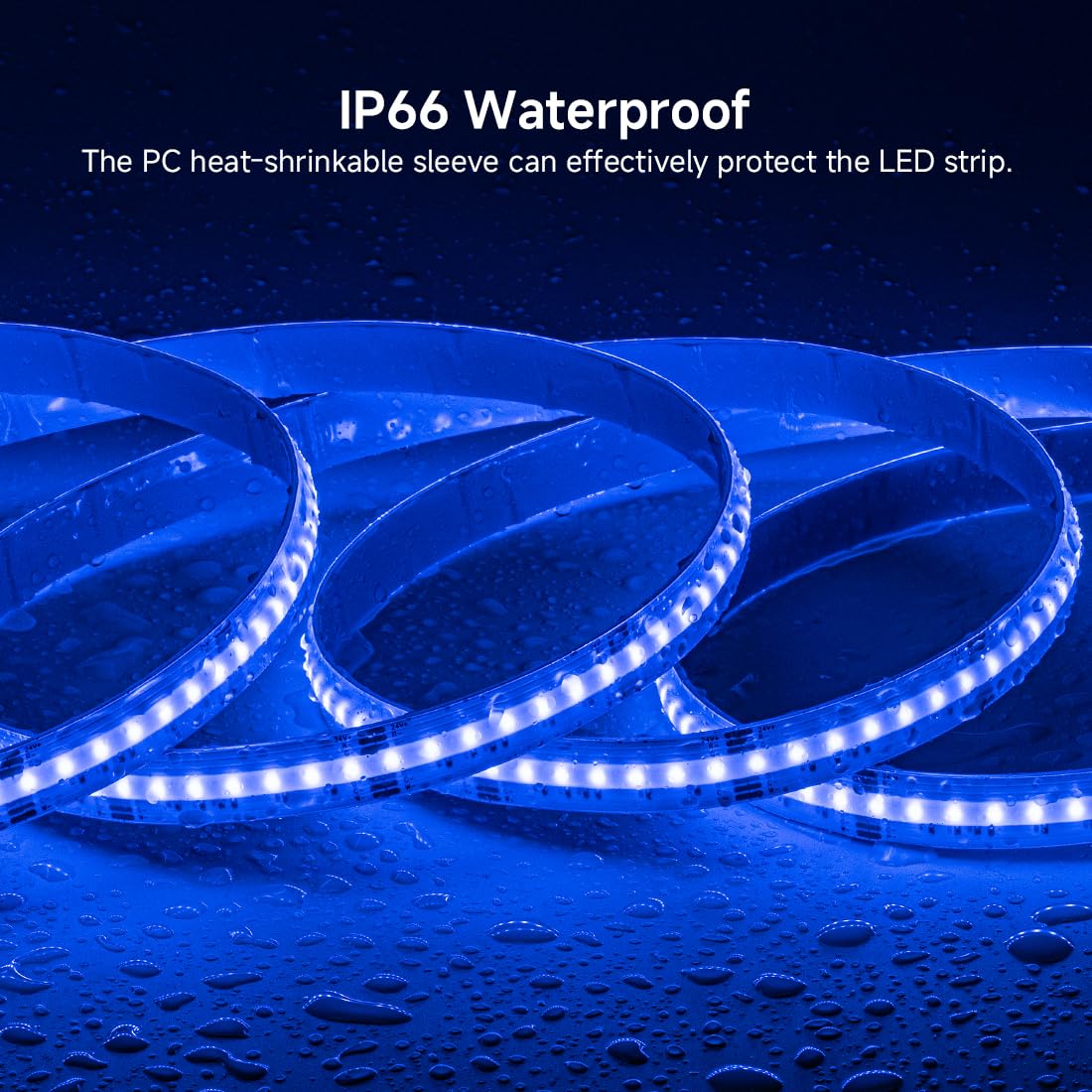 Btf-Lighting Fcob Ip66 Cob Led Strip Rgbcct Color Changing 16.4Ft 960Led/M Dc24V Flexible High Density Light Rgb+Cct Tunable 3000K-6000K 12Mm Width For Indoor Decor(No Adapter Or Controller)
