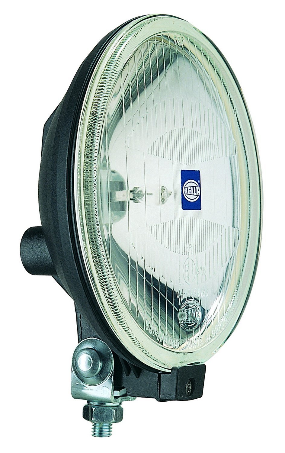 HELLA 500 Series 12V/55W Halogen Driving Lamp, Aluminum, Multi, Model 005750411
