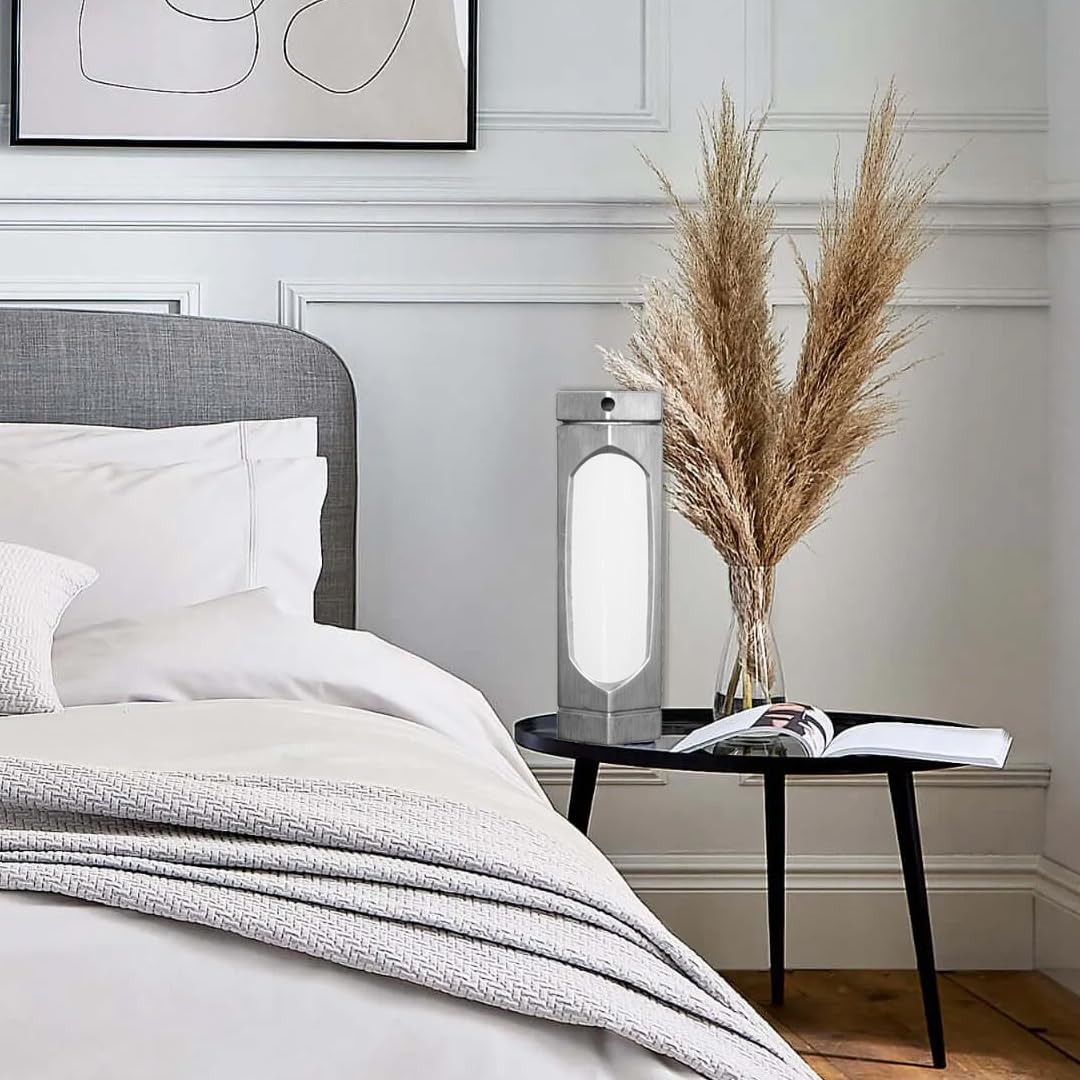 Kosher Lamp Kosherlamp™ Max - Silver Steel Lamp For Shabbat And Holidays