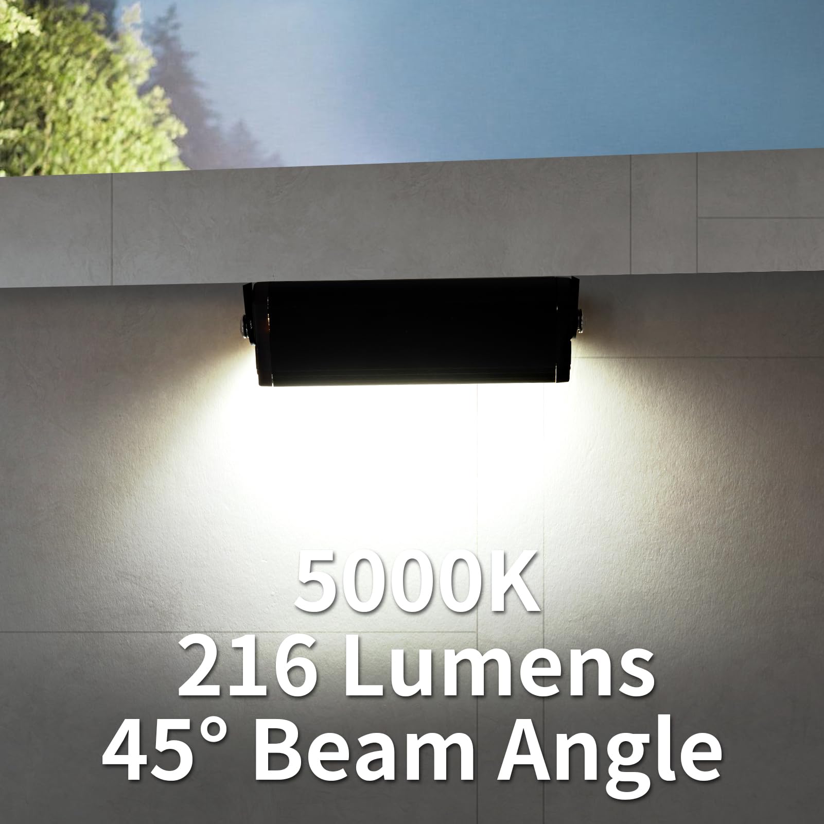 Lecotresy Modern Hardscape Lighting - 4inch, 1.8W, 5000K Daylight White, IP65 Waterproof, 12V Low Voltage, 8 Pack