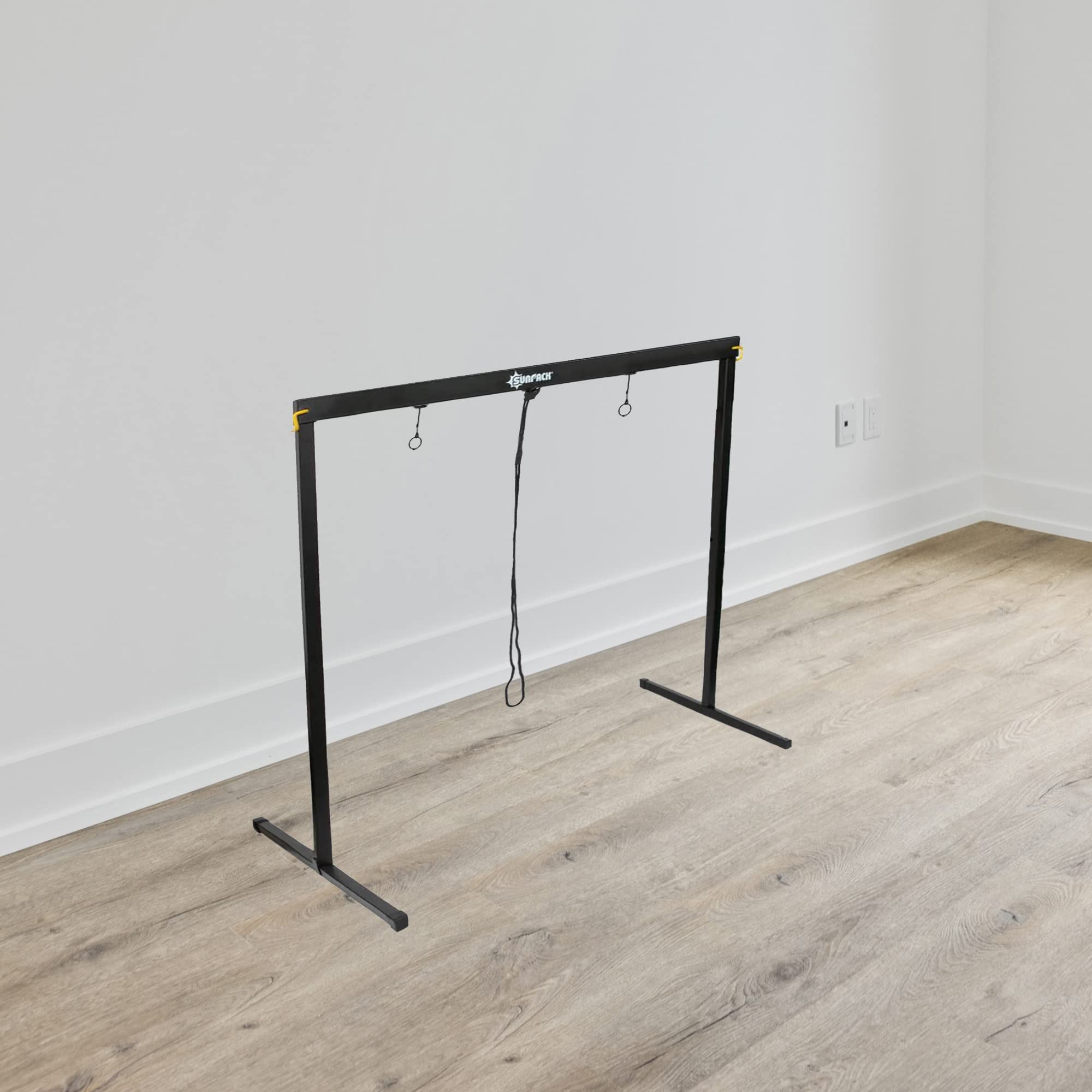 SUNPACK Metal Grow Light Stand, Black, 26in - Ideal for Greenhouses or Indoor Gardening, Start Seedlings or Cuttings - for Healt