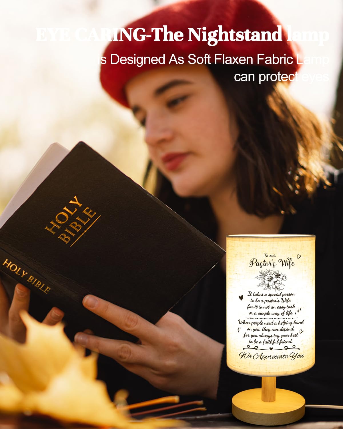Souhoney Pastor S Wife Appreciation Gifts  Pastors Day Gifts For Pastor S Wife  Clergy Appreciation Gifts For Pastor Wife  Table Lamp With Appreciation Words