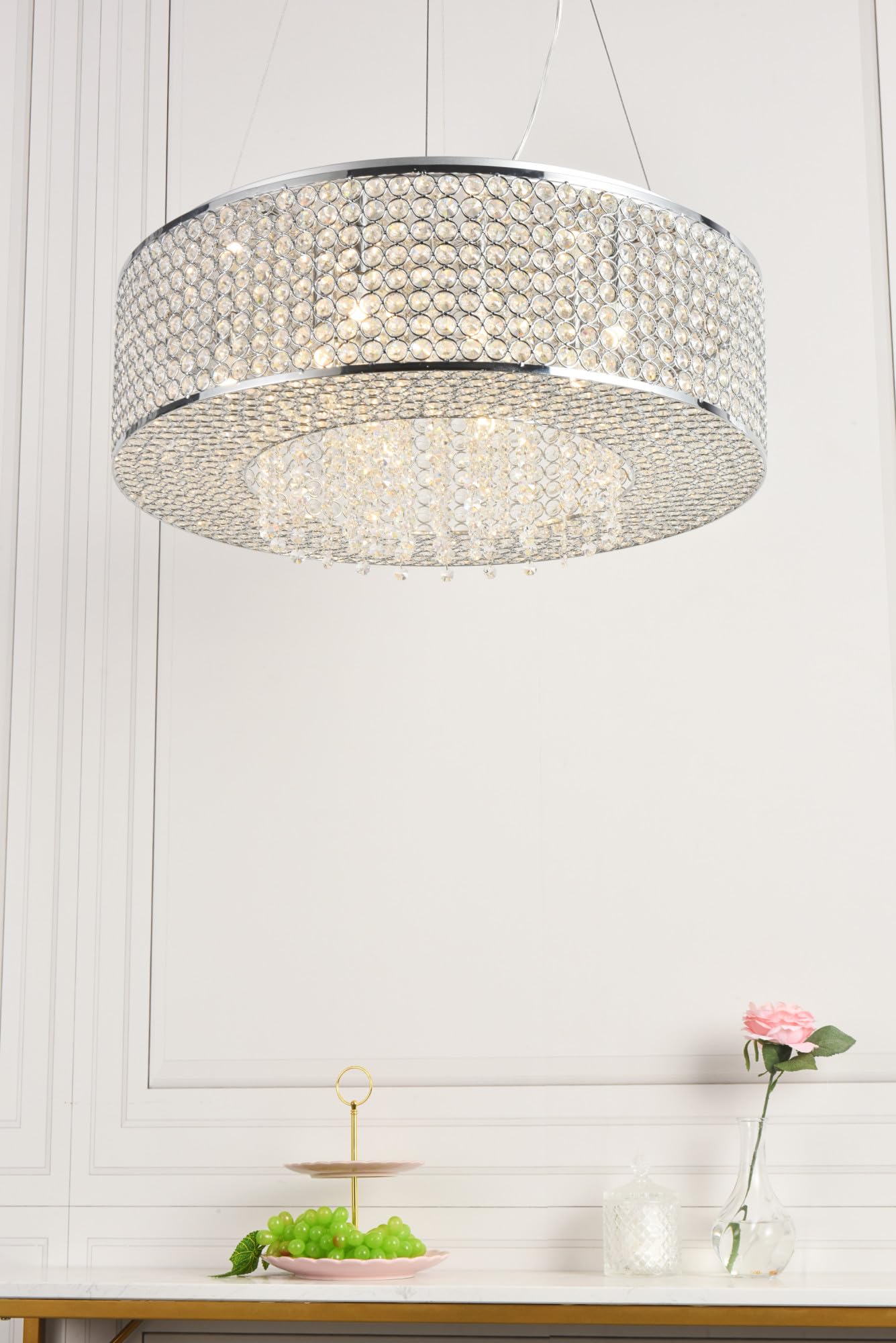Elegant Lighting Amelie - Ten Light Pendant