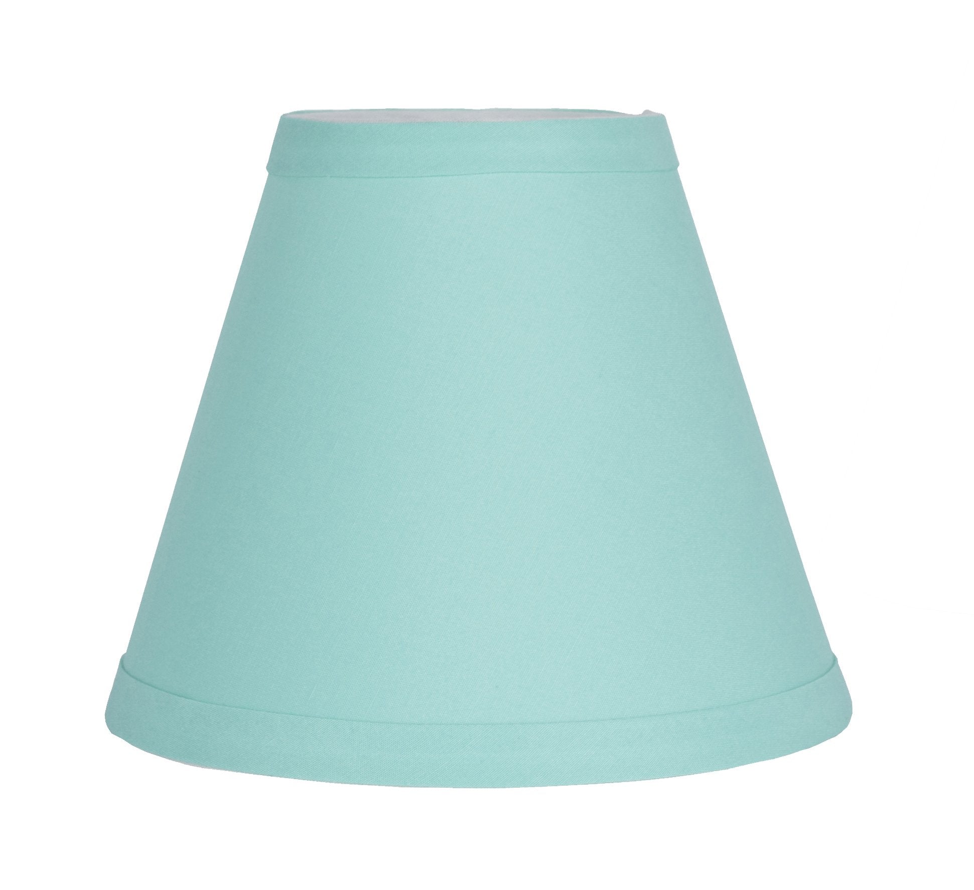 Urbanest Turquoise Cotton Chandelier Lamp Shade, 3X6X5, Hardback, Clip On