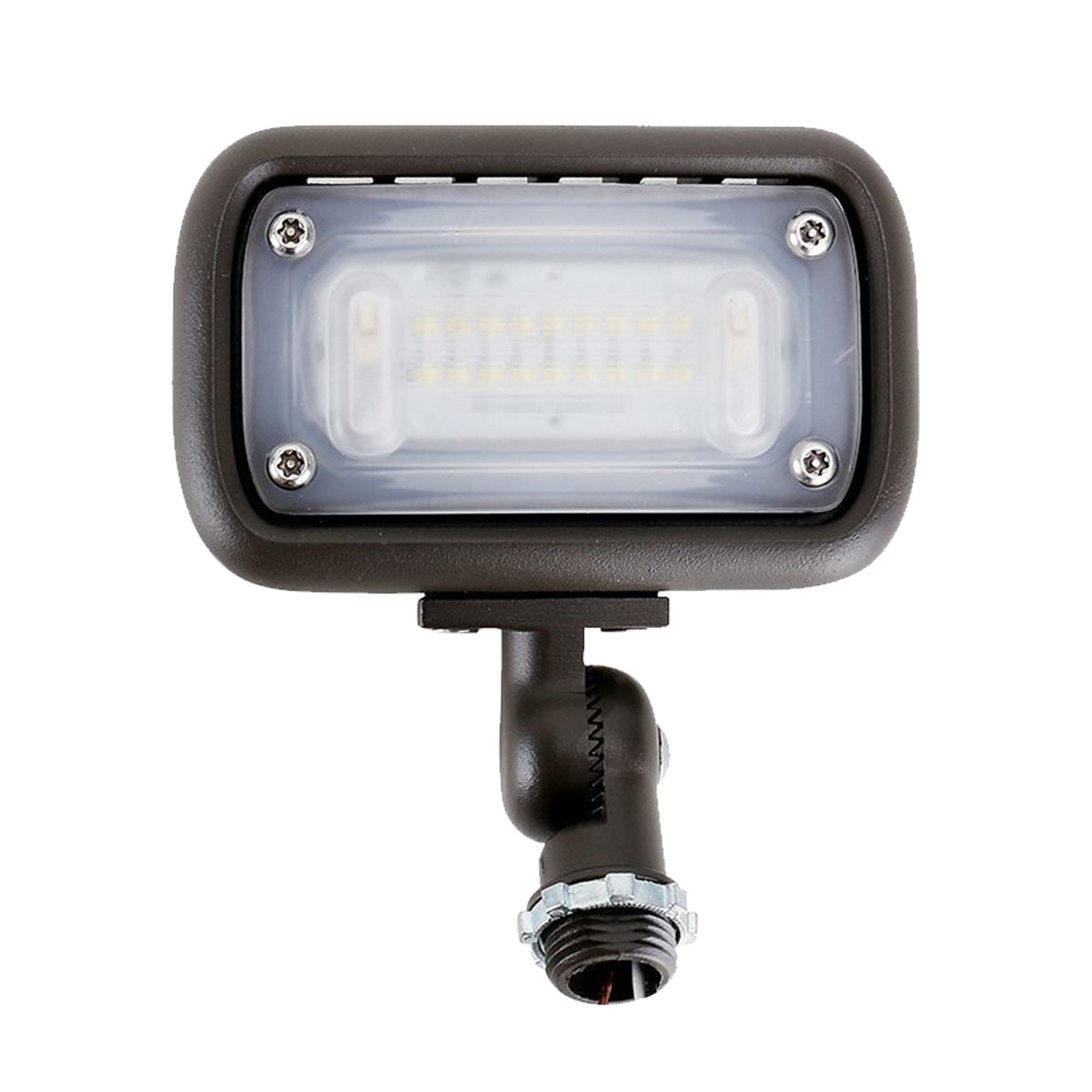 Newhouse Lighting Led Wall Wash Flood Light, 16W, 1500 Lumens, 3000K Warm White, Bronze, 2-Pack, Die-Cast Aluminum, Weatherproof