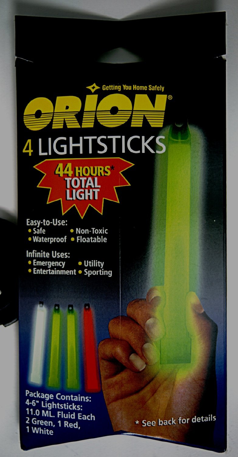 Orion Safety Products 924-A Light Stick, Small, Pack Of 4