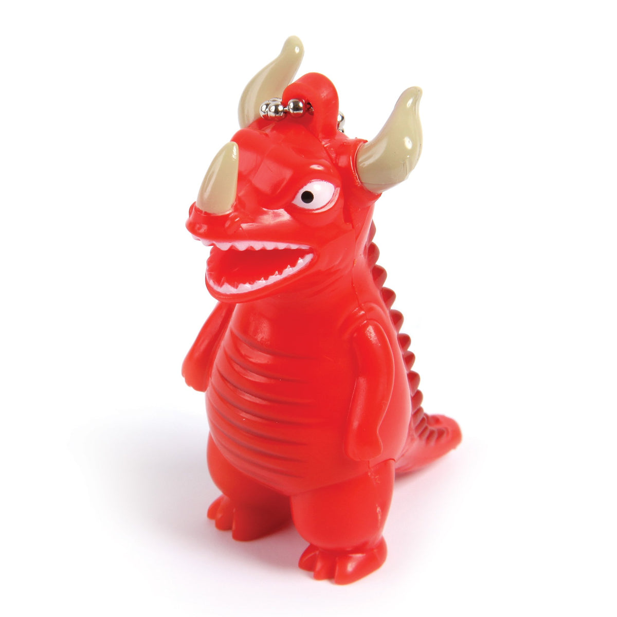 Gamago Kaiju Led Keyring - Silver Light-Up Accessory For Keychains And Bags