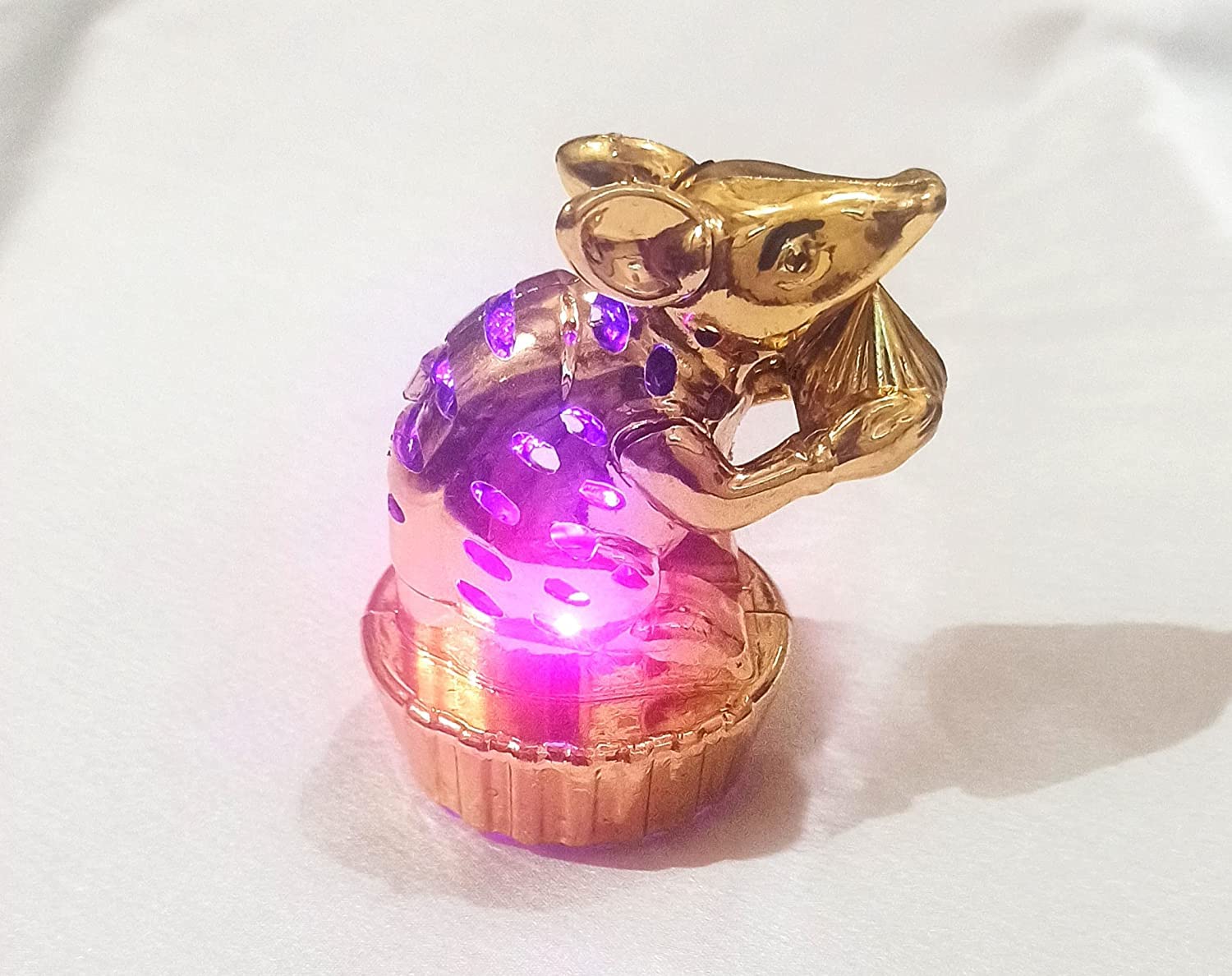 Vibgyor Products LED Mooshak Colour Changing Multi-Colored Ganpati Modak Shaped LED Light for Ganesh Chaturthi, Diwali & Prisma