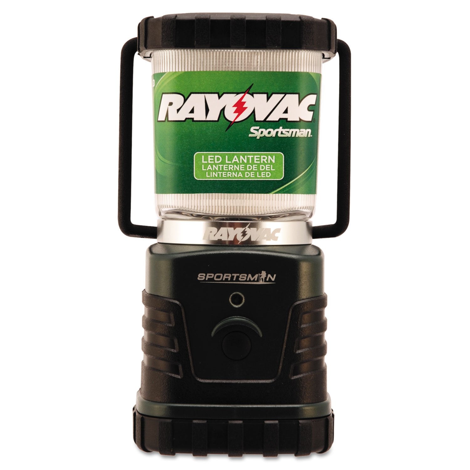 Rayovac Sportsman 3D LED Camping Lantern, 305 Lumens, Water Resistant, Battery Powered, Small, Green, Model SE3DLND