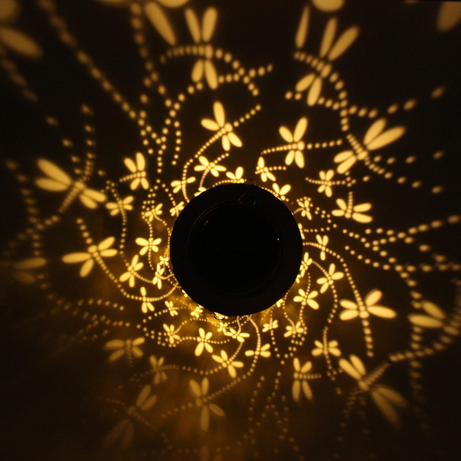 Gpp Dragonfly Gift Solar Lanterns Outdoor Waterproof Solar Lights Metal Outdoor Decor For Yard Patio Backyard Porch Christmas Bi