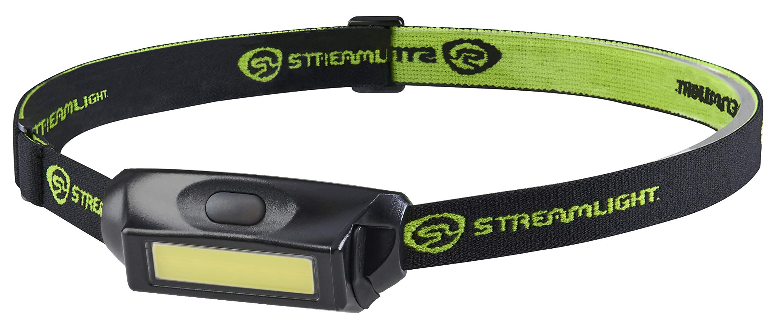 Streamlight Bandit Pro LED Headlamp, 180-Lumen, USB Rechargeable, Black, Model 61714, Polycarbonate, 2.70inx0.97inx1.13in