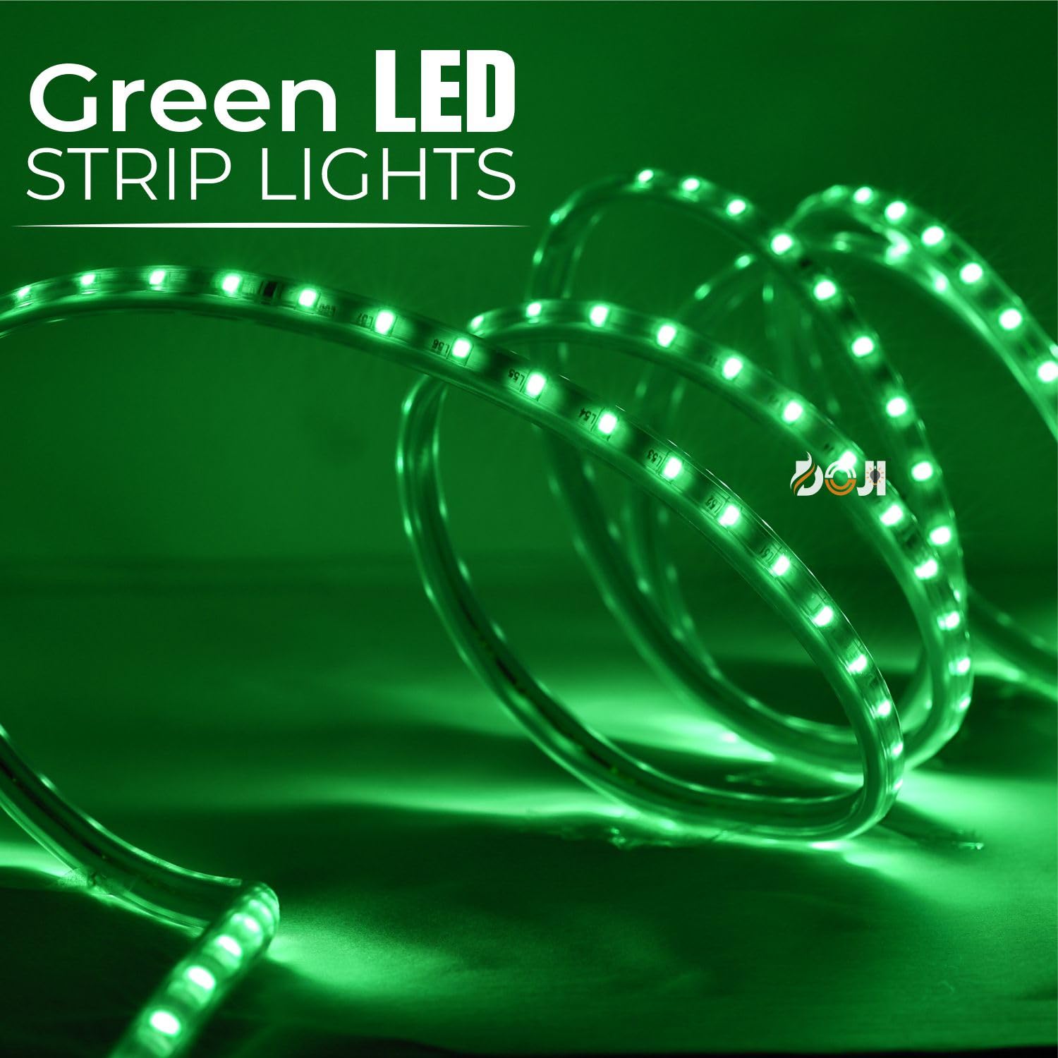 DOJI LED Strip Light,Rope Light for Ceiling, Indoor,Outdoor,Decorative,Diwali,Christmas,Festival,Cove,False Balcony,Entrance.(15