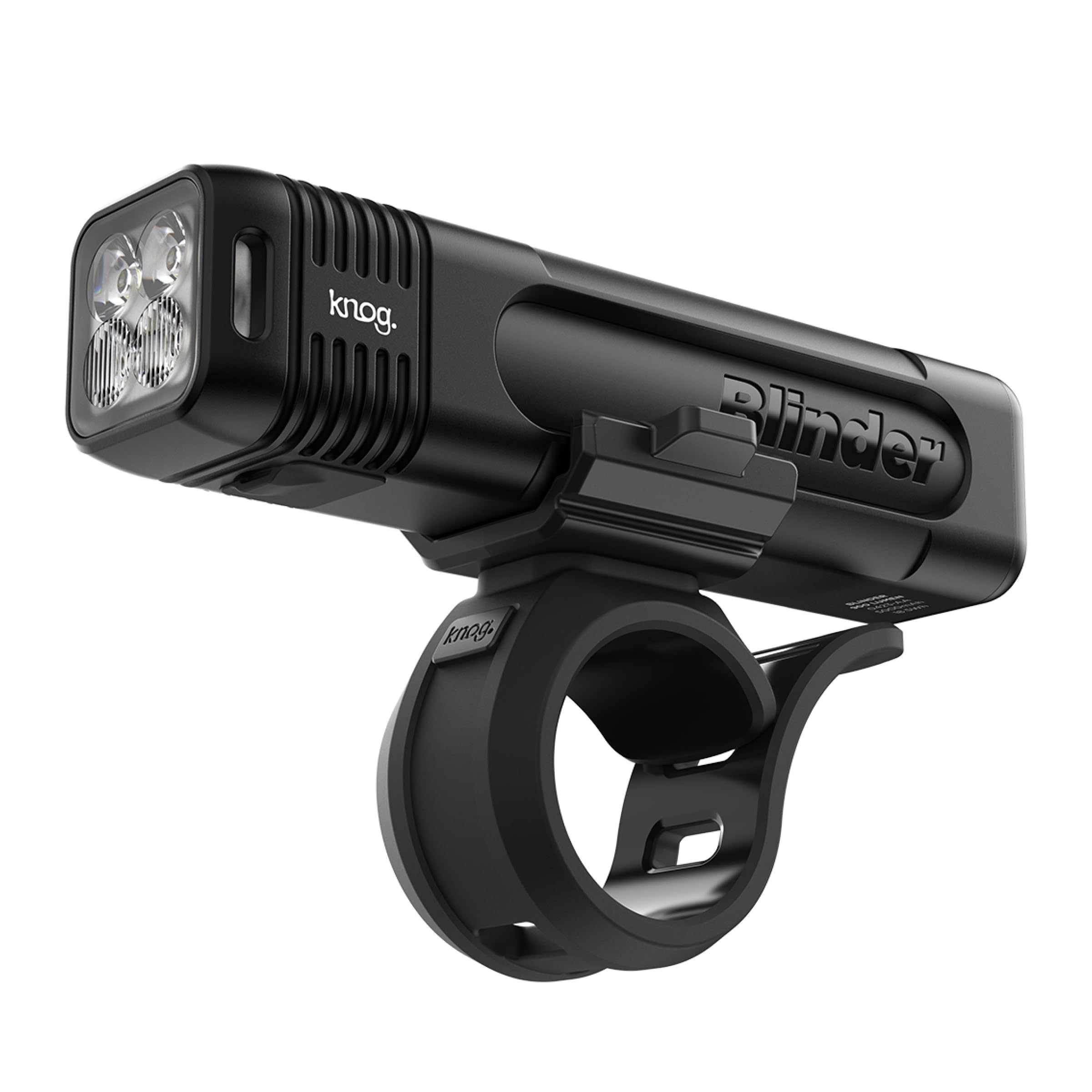 Knog Blinder 900 Bike Light - 900 Lumen Bicycle Light with Compact CNC Design, 6 Modes, USB-C Rechargeable, IP67 Waterproof, LED