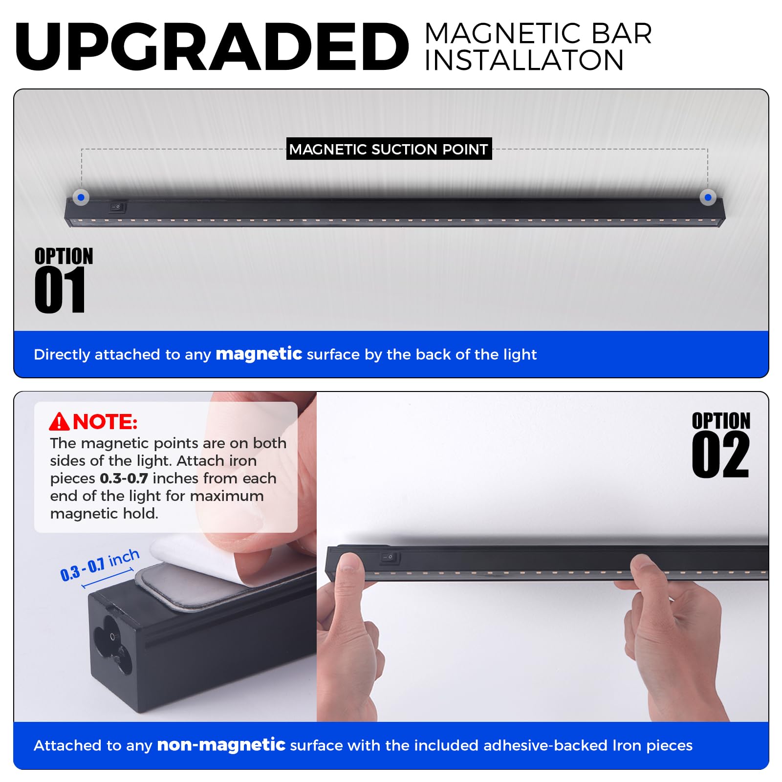 Barrina T5 Grow Lights for Indoor Plants, 80W Full Spectrum LED Lamp, 2FT Black Cover, 8 Pack, Plug and Play