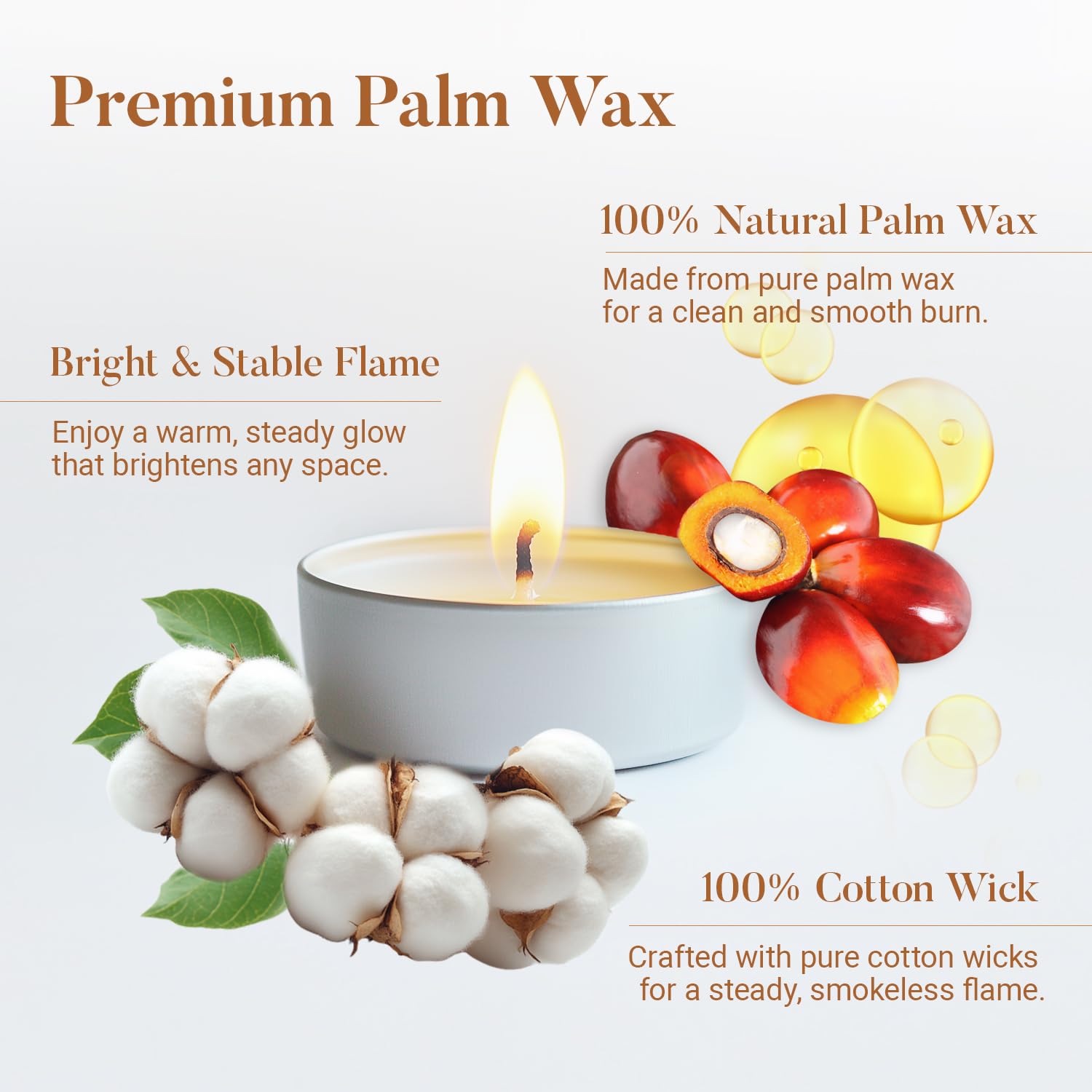 Hypmis Tea Light Candles - Unscented Paraffin Wax, 50 Pack, 4+ Hours Burn Time, White, Perfect for Home & Events
