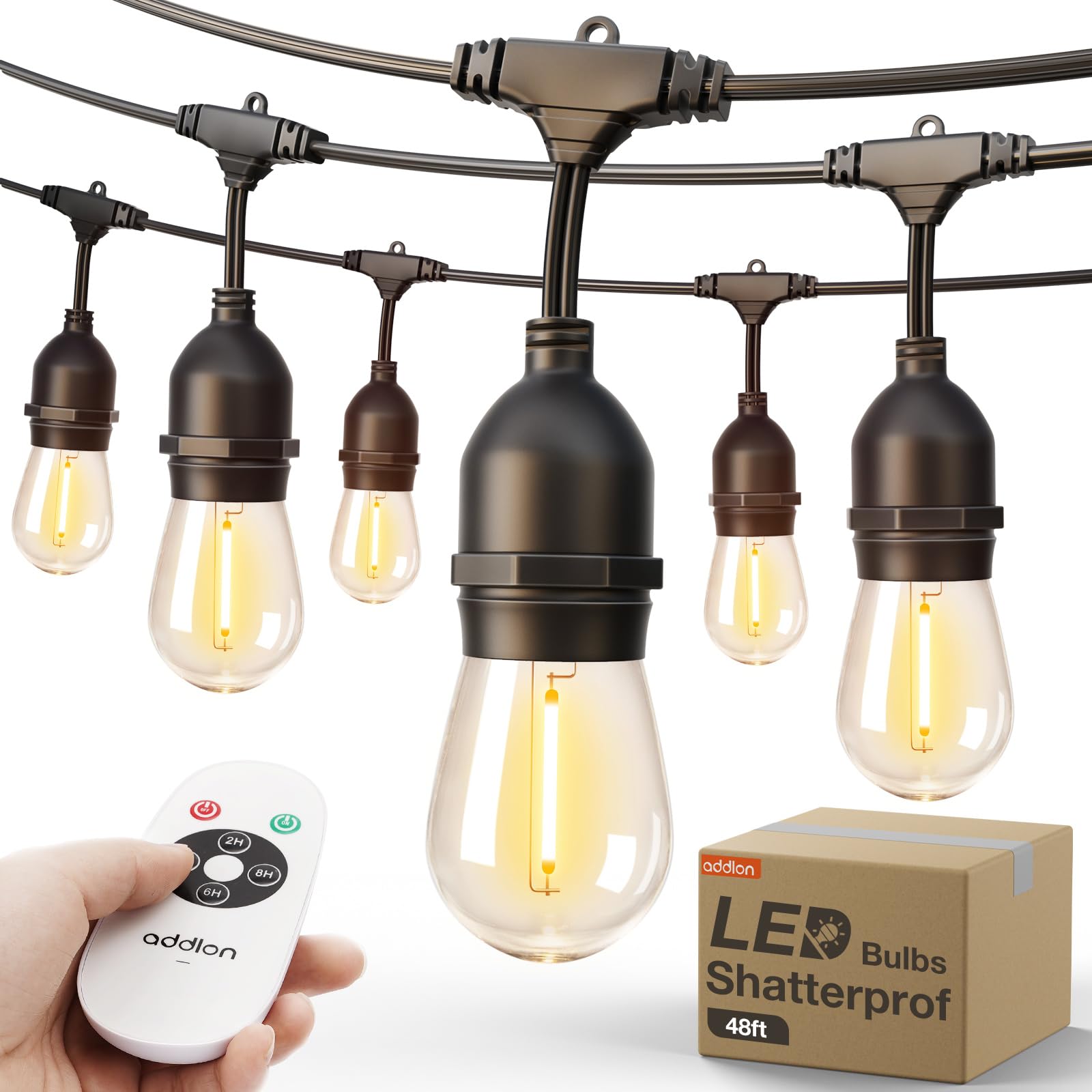 Addlon Outdoor String Lights - Thumbnail 3