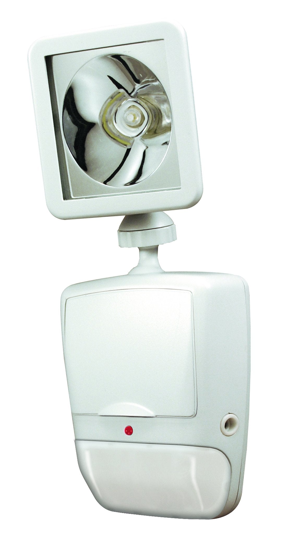 Heath Zenith HZ7210WH 180Degree SolarPowered MotionSecurity Light with LED Bulb, White