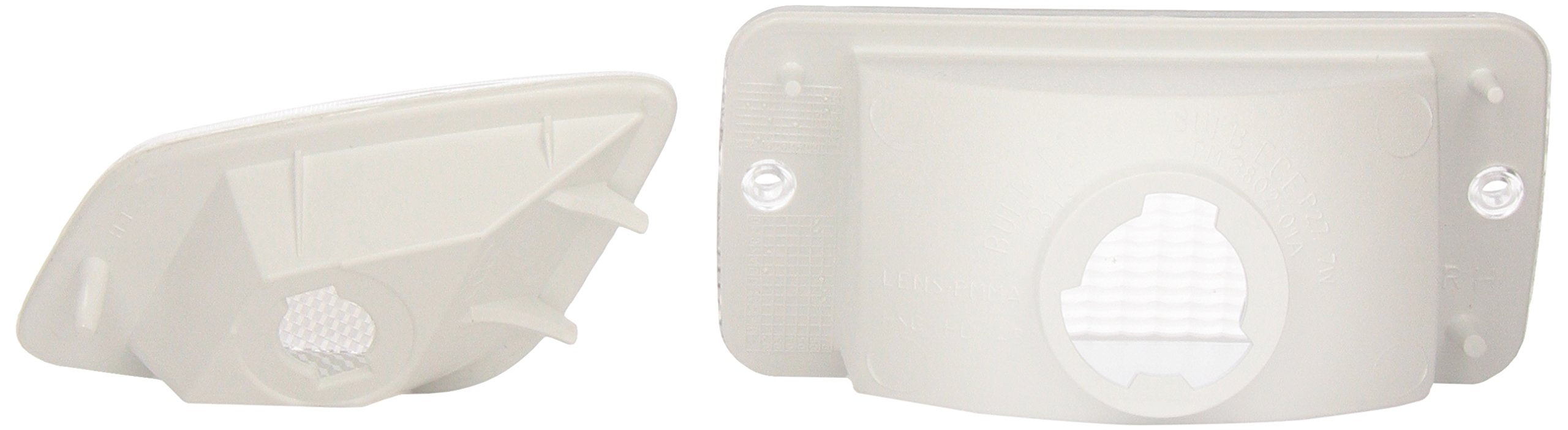Crown Automotive TJ-CR-4 Clear Lens Parking & Sidemarker Set - Durable, High-Visibility Lighting for Jeep TJ Models