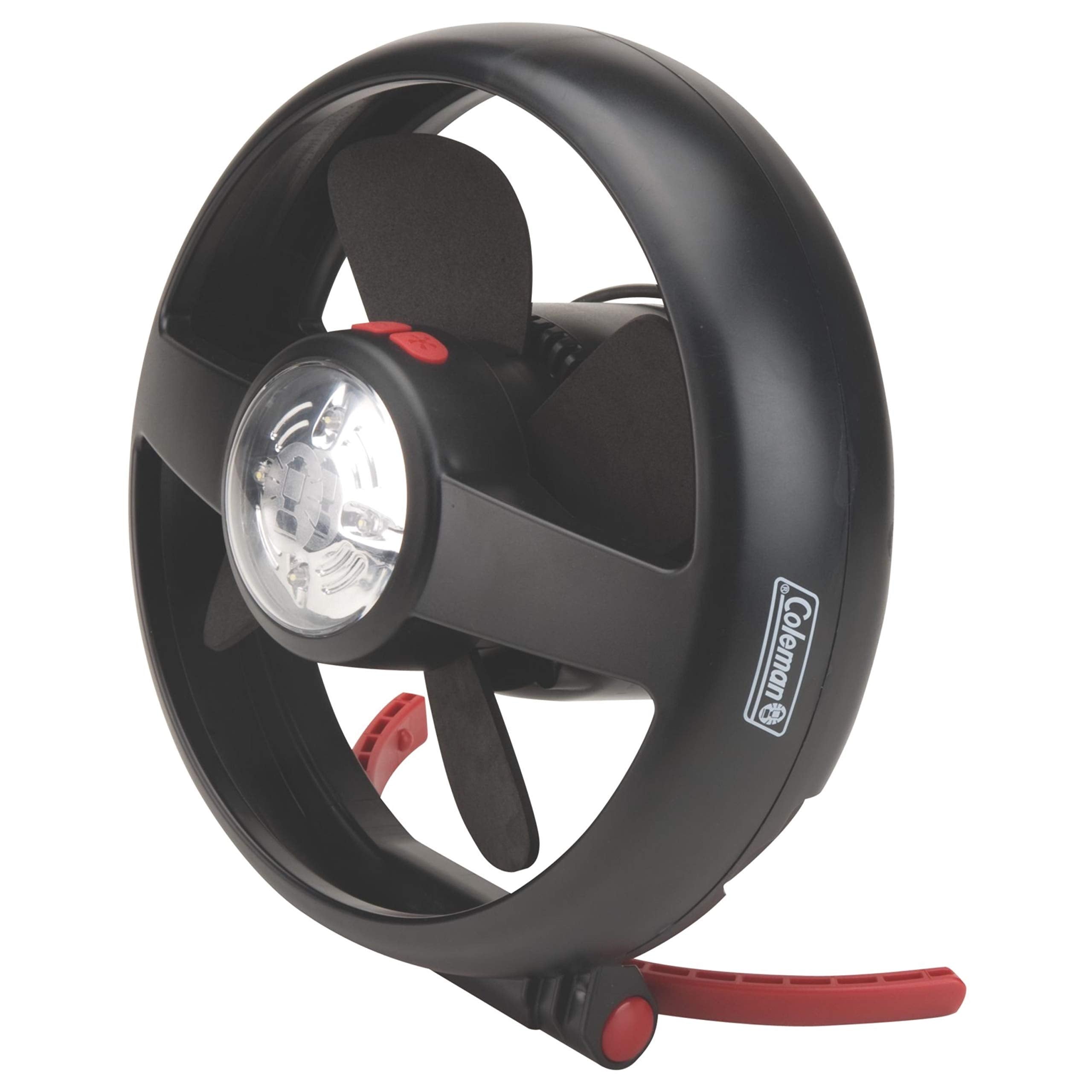 Coleman Lighted Tent Fan - Fan & Light Combo for Tents/Cars/RVs, CPX 6 Compatible, Multi, One Size, Model 1239888