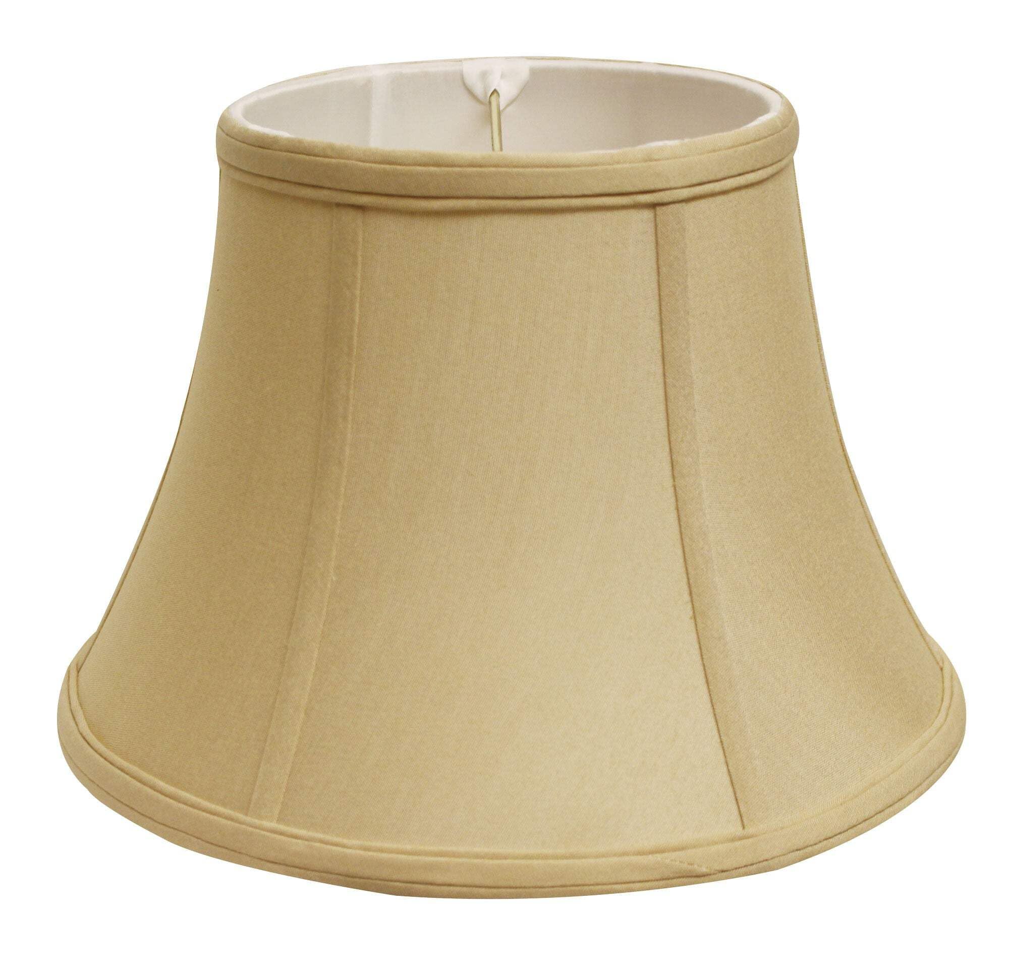 Homeroots Drum Lampshade 18 In. - Pale Brown, Warm White - Model 469493