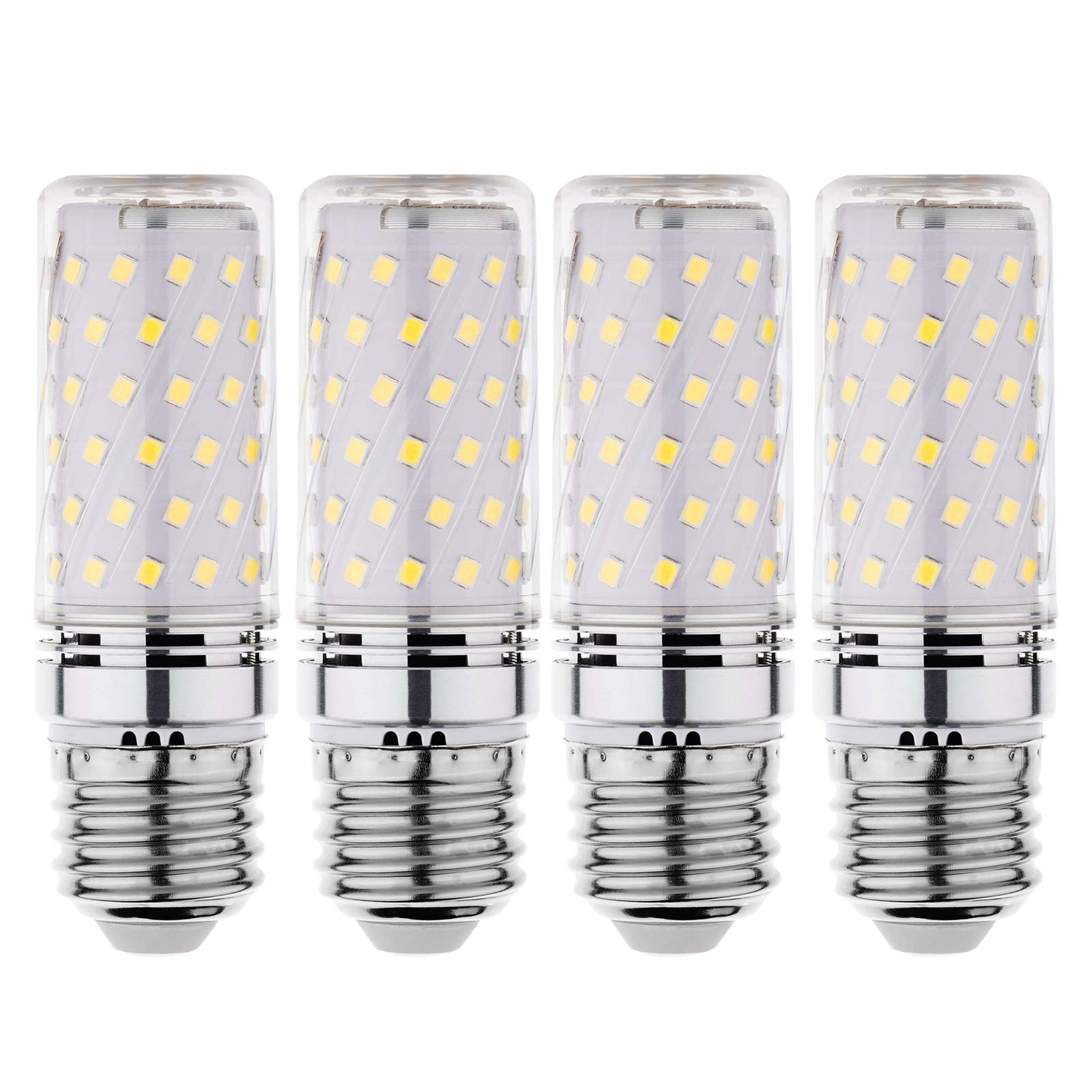 Rayhoo Led Light Bulbs Incandescent 80-100 Watts Equivalent, Standard Medium E26 Base,1000Lumens Non-Dimmable,4 Pack (White 6000