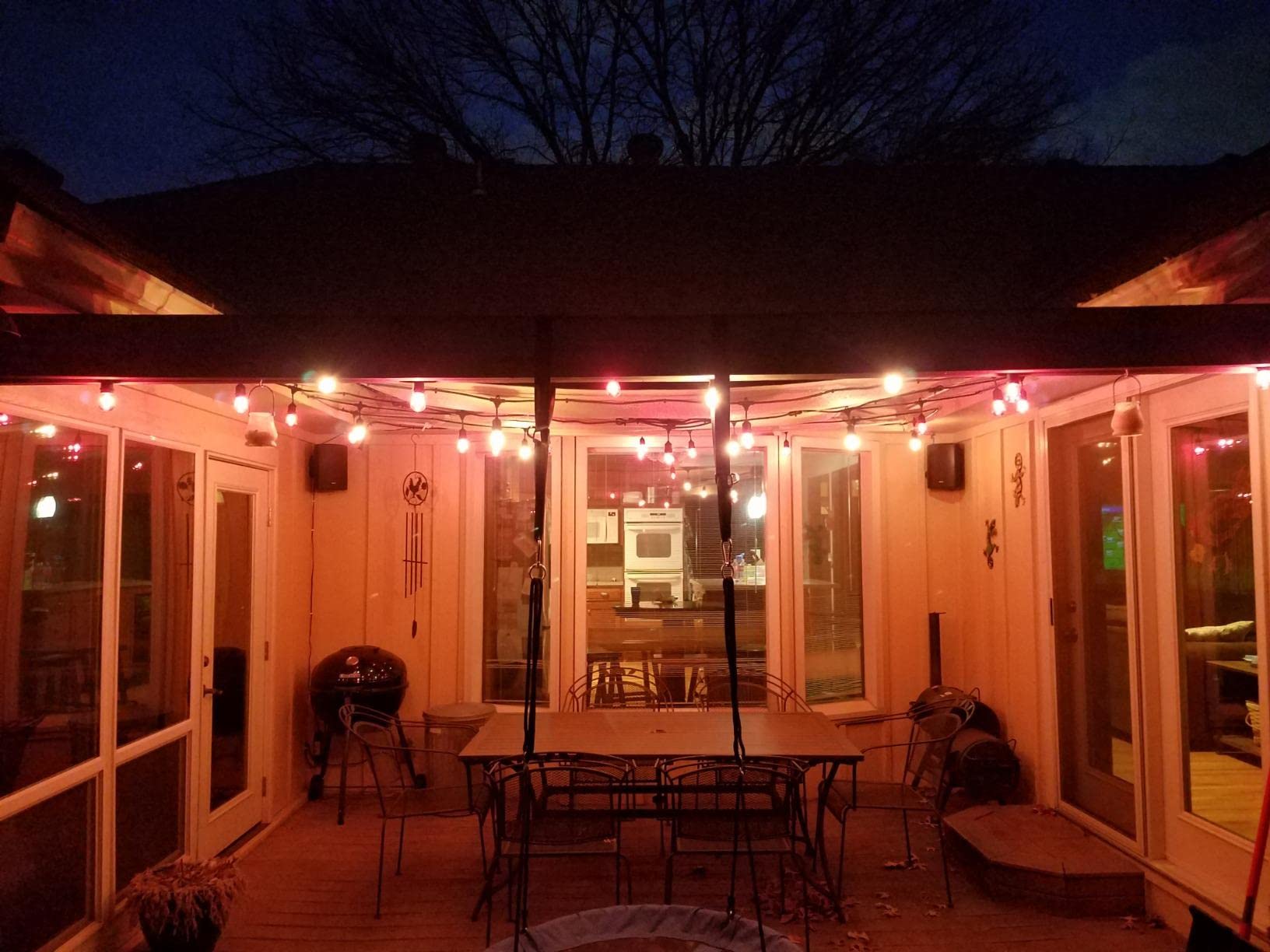 Rolay S14 Clear String Light Bulbs, 2W Plastic Led Replacement Bulbs For Outdoor Patio String Lights With E26 Base, Pack Of 16